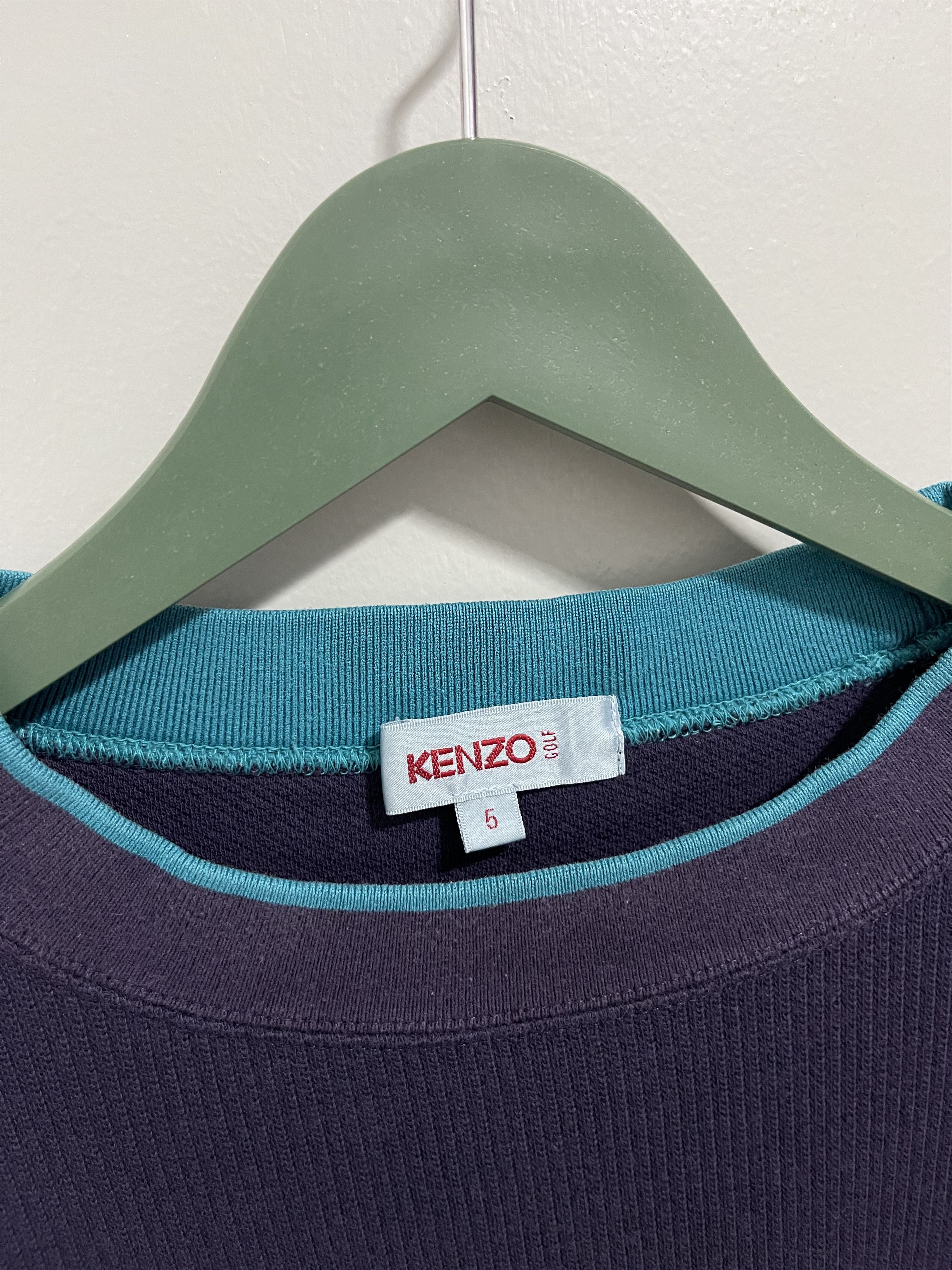 Japanese Brand × Kenzo × Vintage Vintage Kenzo Golf Embroidery Single Pocket Sweatshirt Size US M / EU 48-50 / 2 - 6 Thumbnail