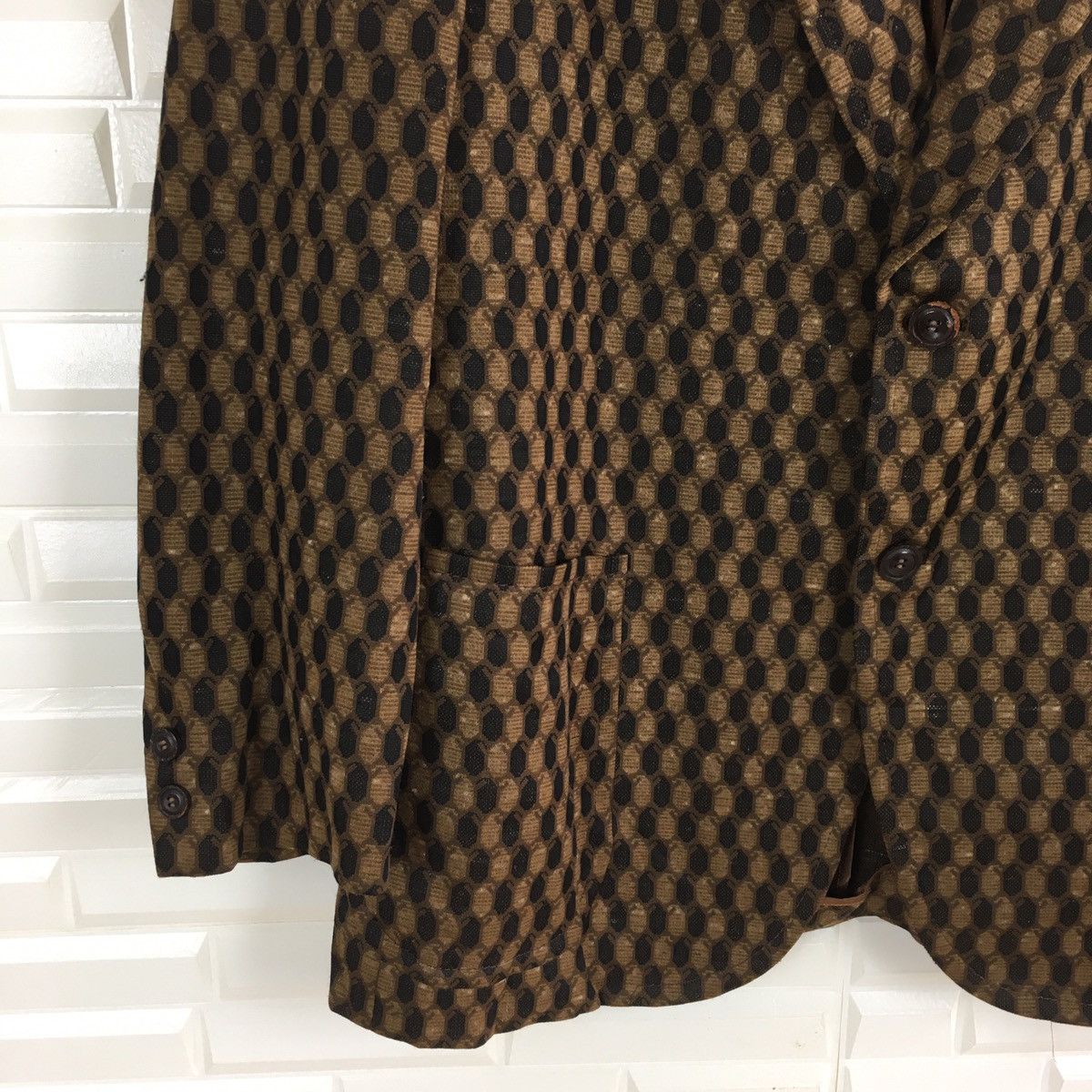 Designer Atelier Jockey Switzerland Blazer Coat Size 46R - 5 Thumbnail