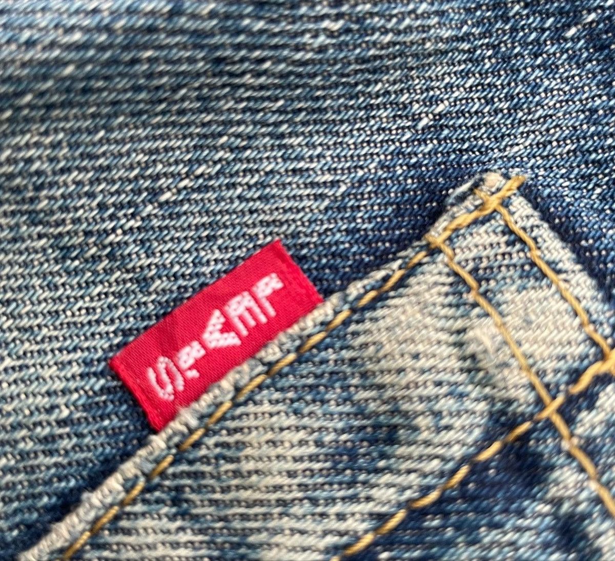 Levi's Vintage Levi’s 98 702XX E 1937 Selvedge Aging Distressed Size US 32 / EU 48 - 7 Thumbnail