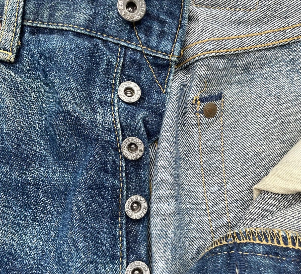 Levi's Vintage Levi’s 98 702XX E 1937 Selvedge Aging Distressed Size US 32 / EU 48 - 9 Thumbnail