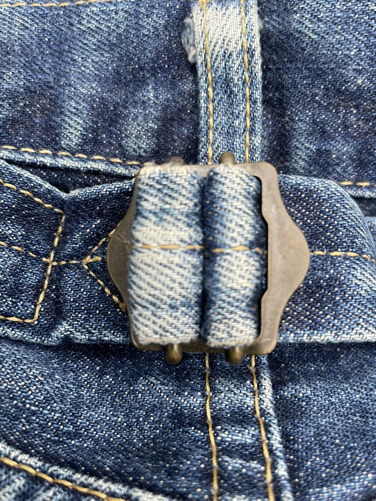 Levi's Vintage Levi’s 98 702XX E 1937 Selvedge Aging Distressed Size US 32 / EU 48 - 19 Thumbnail