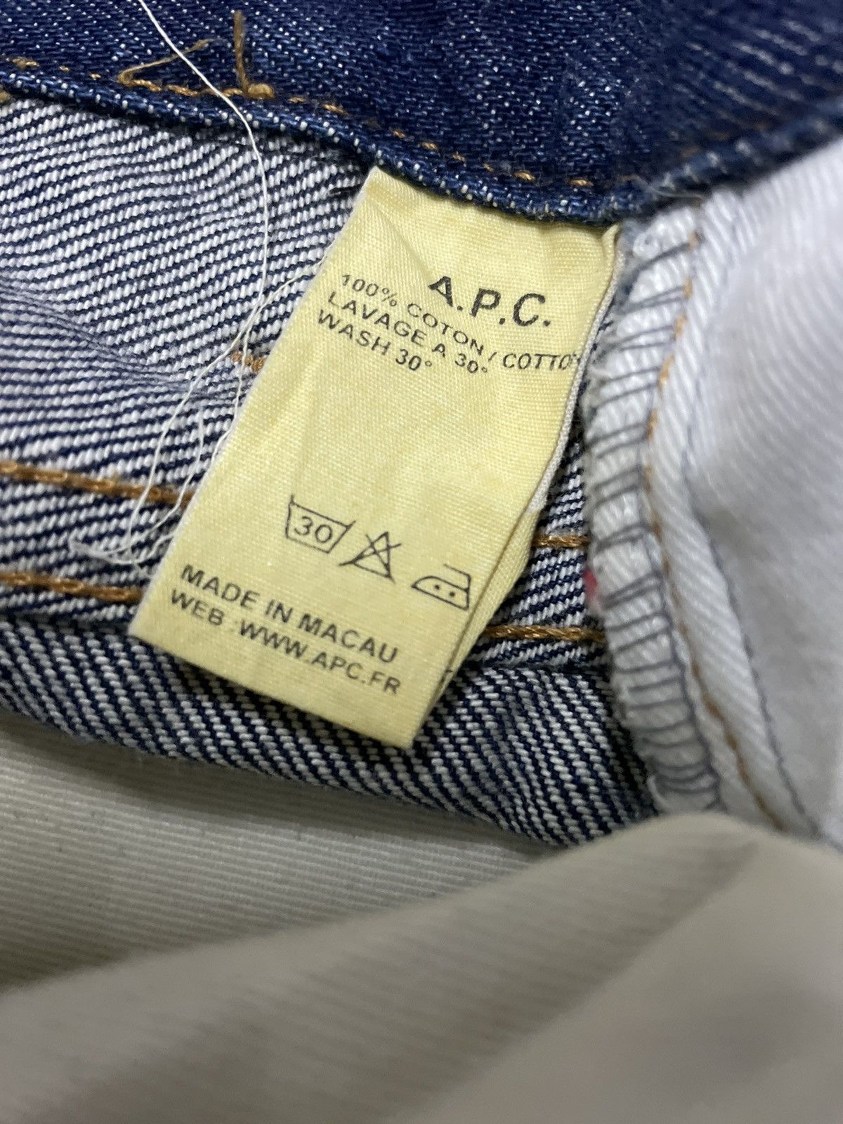 A.P.C. Vintage APC Redline Selvedge Denim Size US 33 - 11 Thumbnail