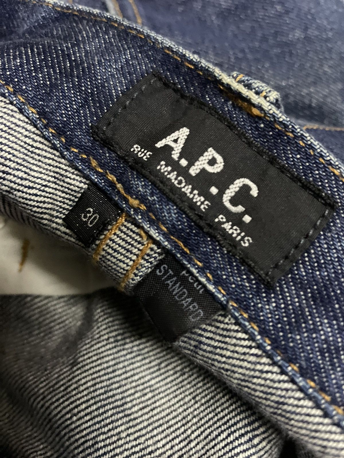 A.P.C. Vintage APC Redline Selvedge Denim Size US 33 - 10 Thumbnail