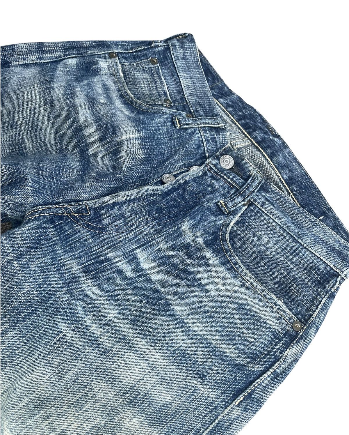 Vintage Vintage & Distressed Sugar Cane Selvedge Denim Size US 30 / EU 46 - 6 Thumbnail