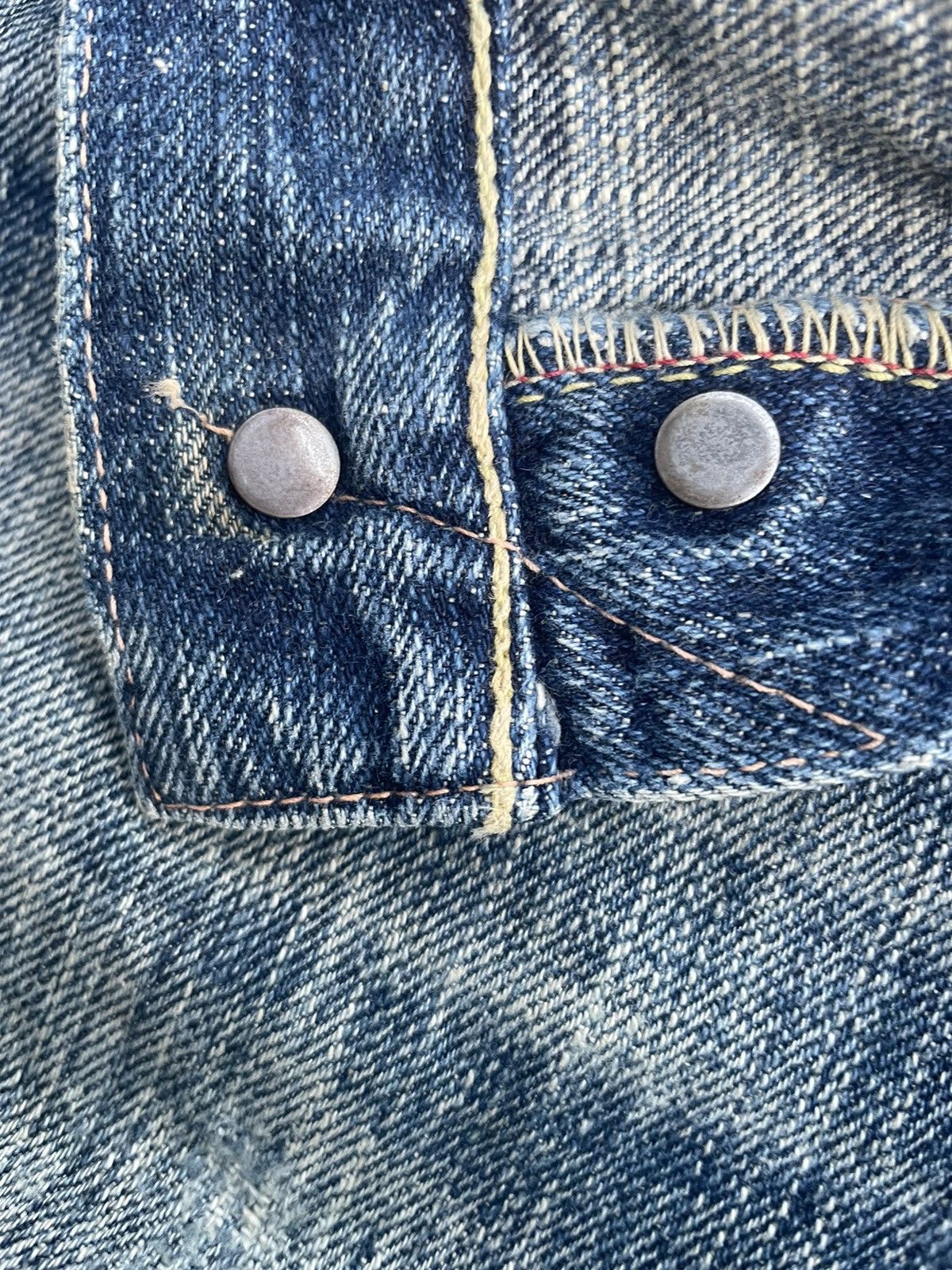 Vintage Vintage & Distressed Sugar Cane Selvedge Denim Size US 30 / EU 46 - 19 Thumbnail