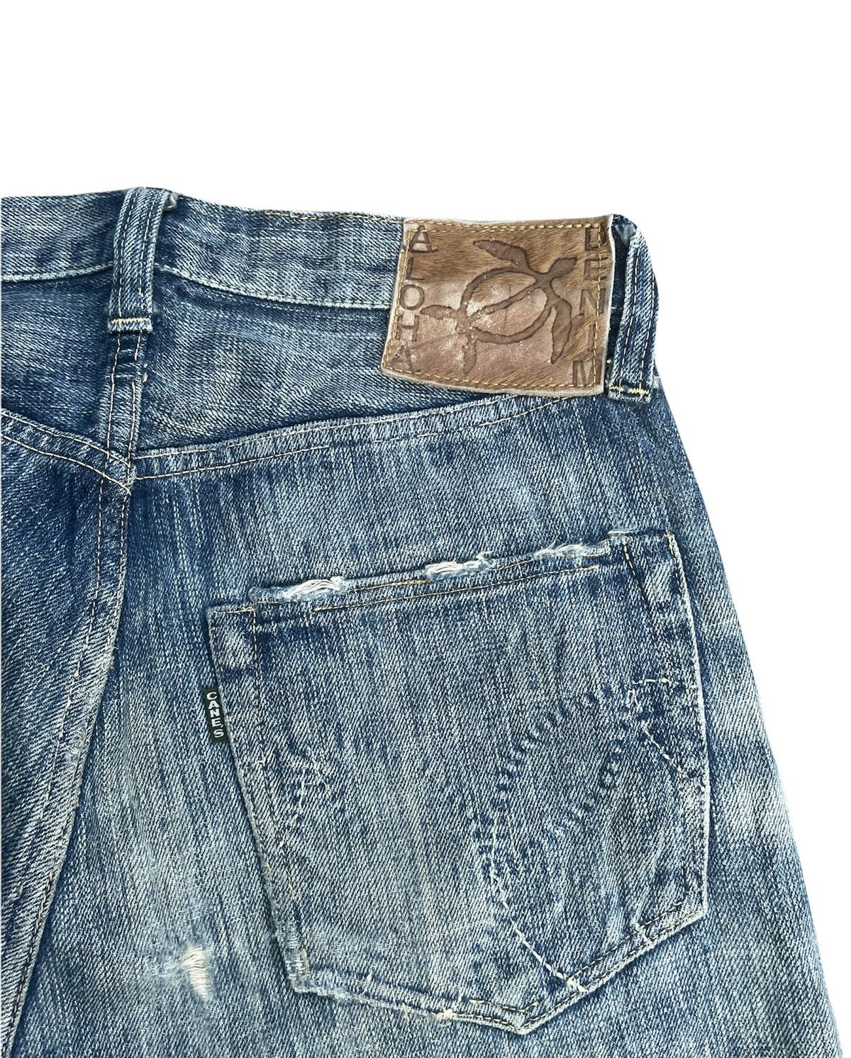 Vintage Vintage & Distressed Sugar Cane Selvedge Denim Size US 30 / EU 46 - 12 Thumbnail