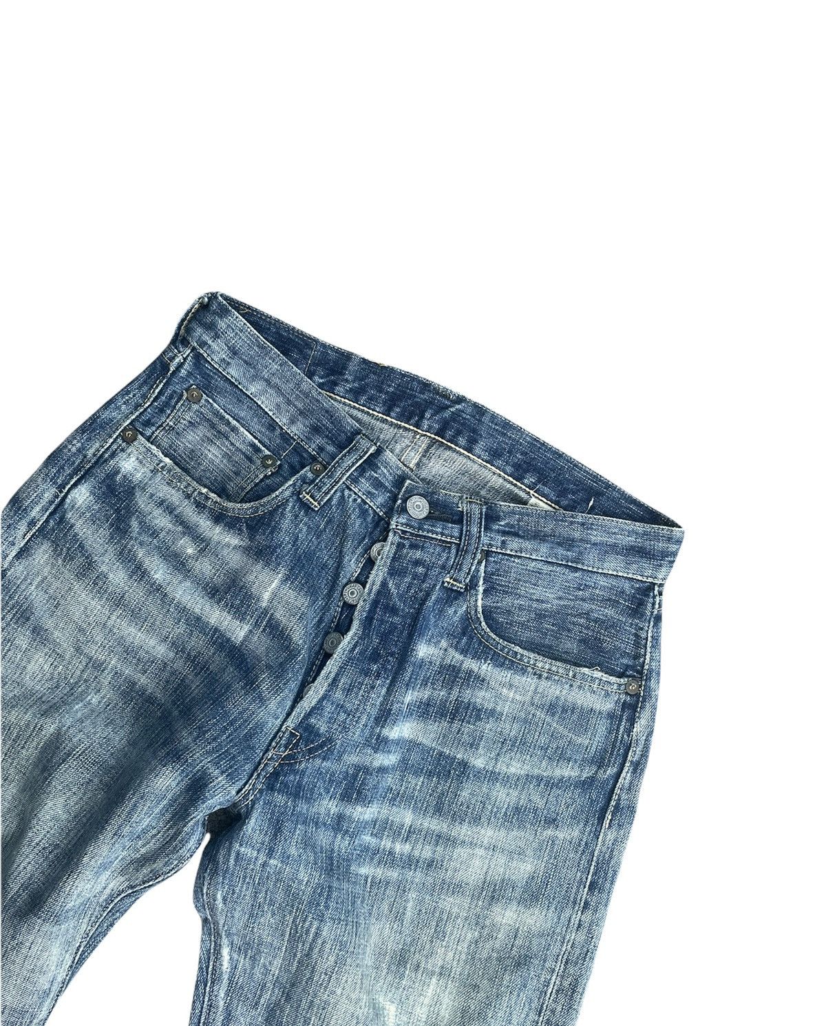 Vintage Vintage & Distressed Sugar Cane Selvedge Denim Size US 30 / EU 46 - 5 Thumbnail
