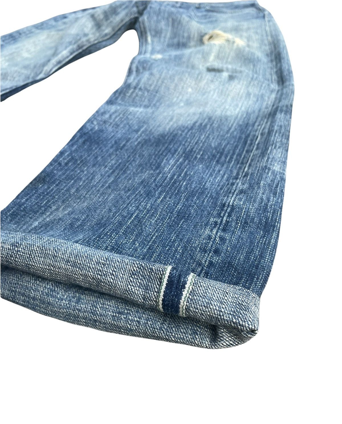 Vintage Vintage & Distressed Sugar Cane Selvedge Denim Size US 30 / EU 46 - 2 Thumbnail