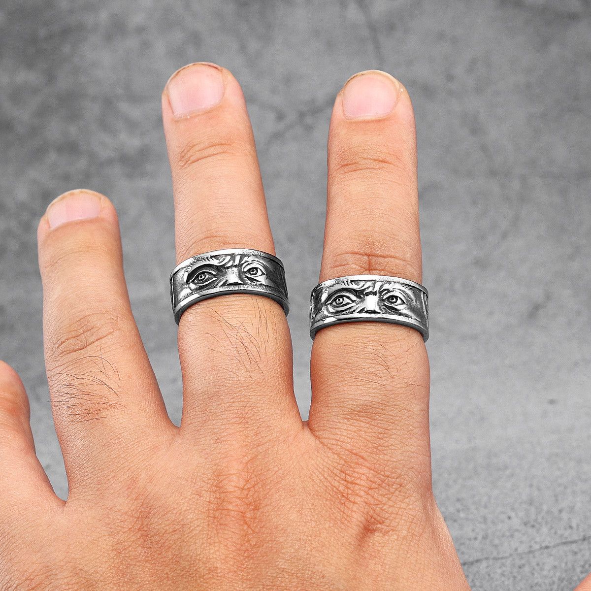 Jewelry Glance Gazing Stare Ring Size ONE SIZE - 3 Thumbnail