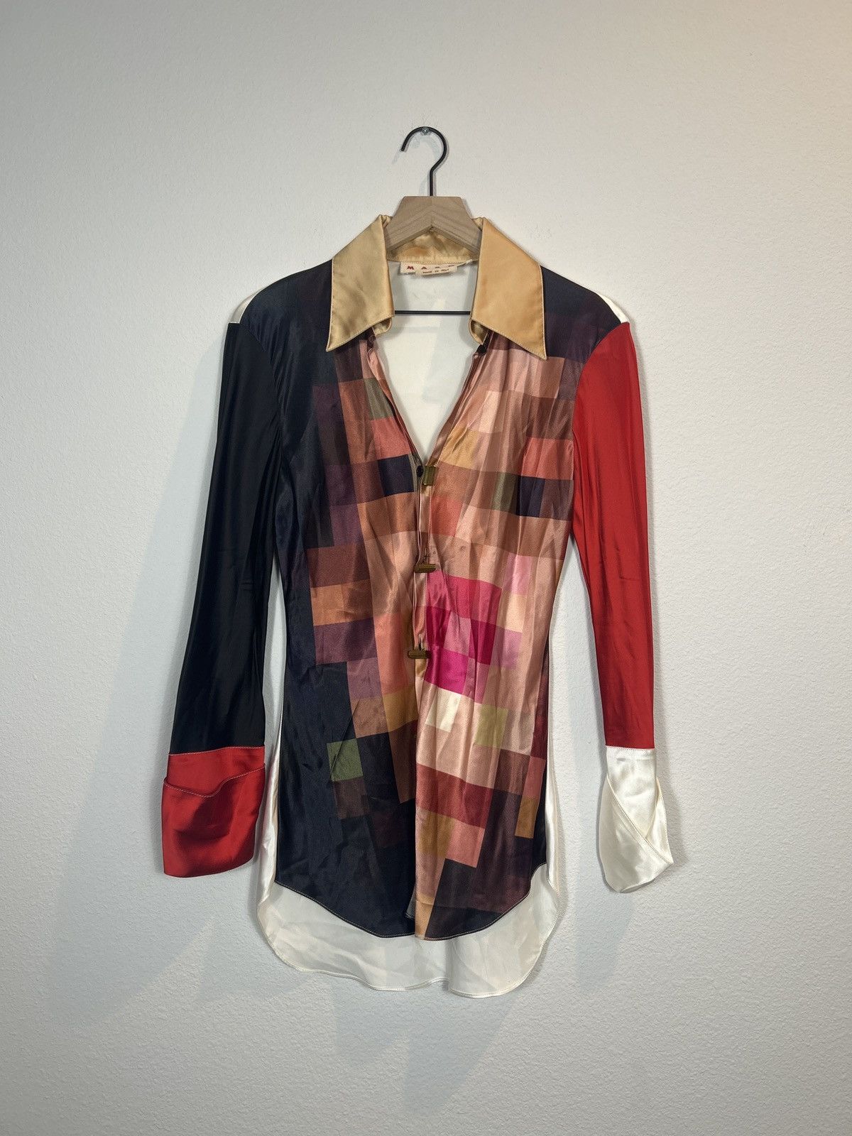 Marni RUNWAY FW19 Pixel Portrait Size US XS / EU 42 / 0 - 1 Thumbnail