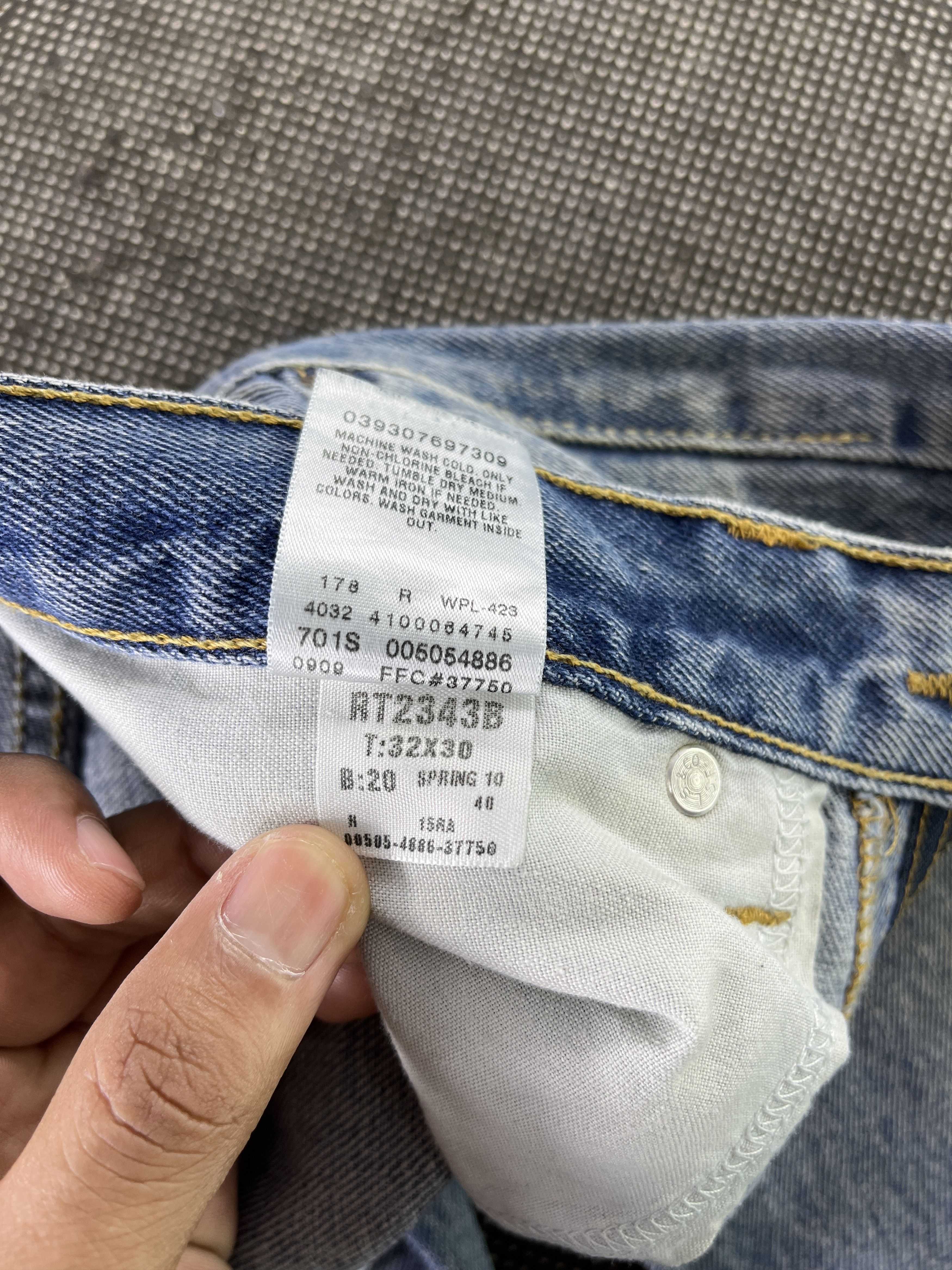 Levi's Vintage Dirty Wash Levis 505 Jeans - J109 Size US 32 / EU 48 - 8 Thumbnail