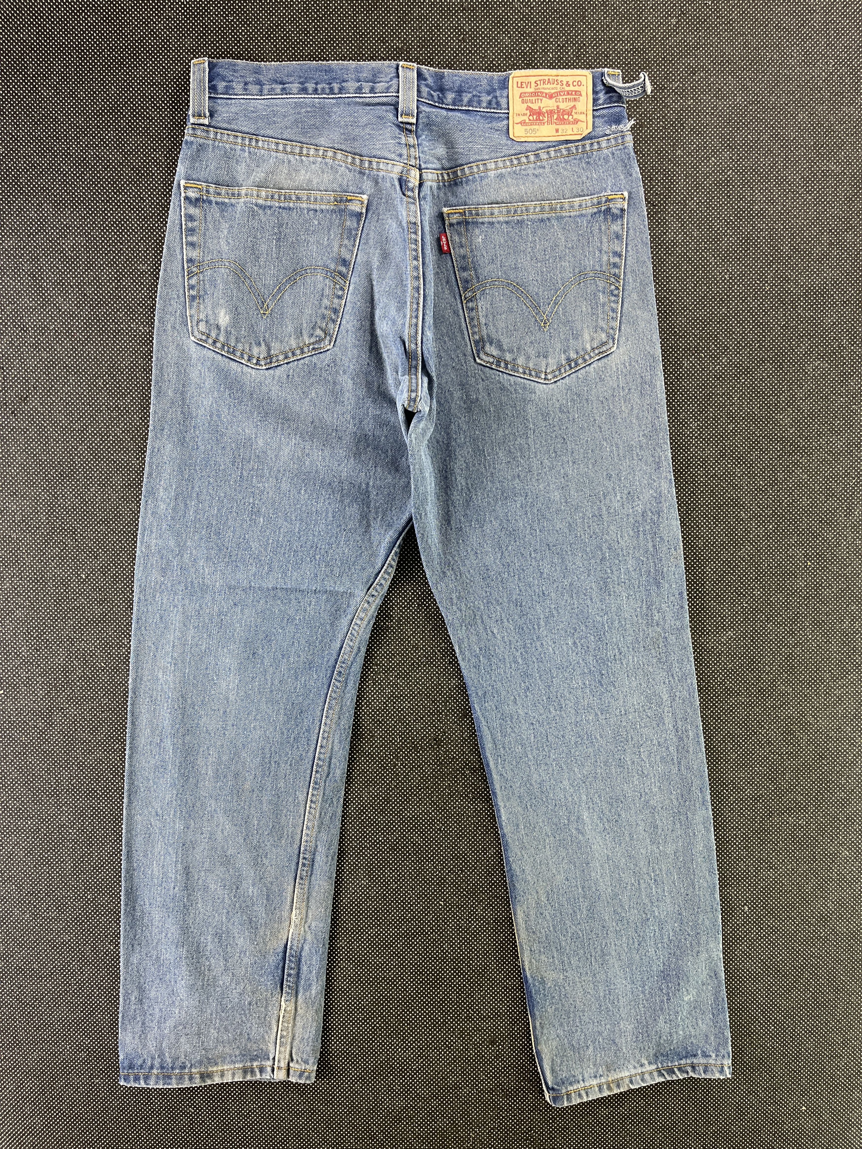 Levi's Vintage Dirty Wash Levis 505 Jeans - J109 Size US 32 / EU 48 - 2 Thumbnail