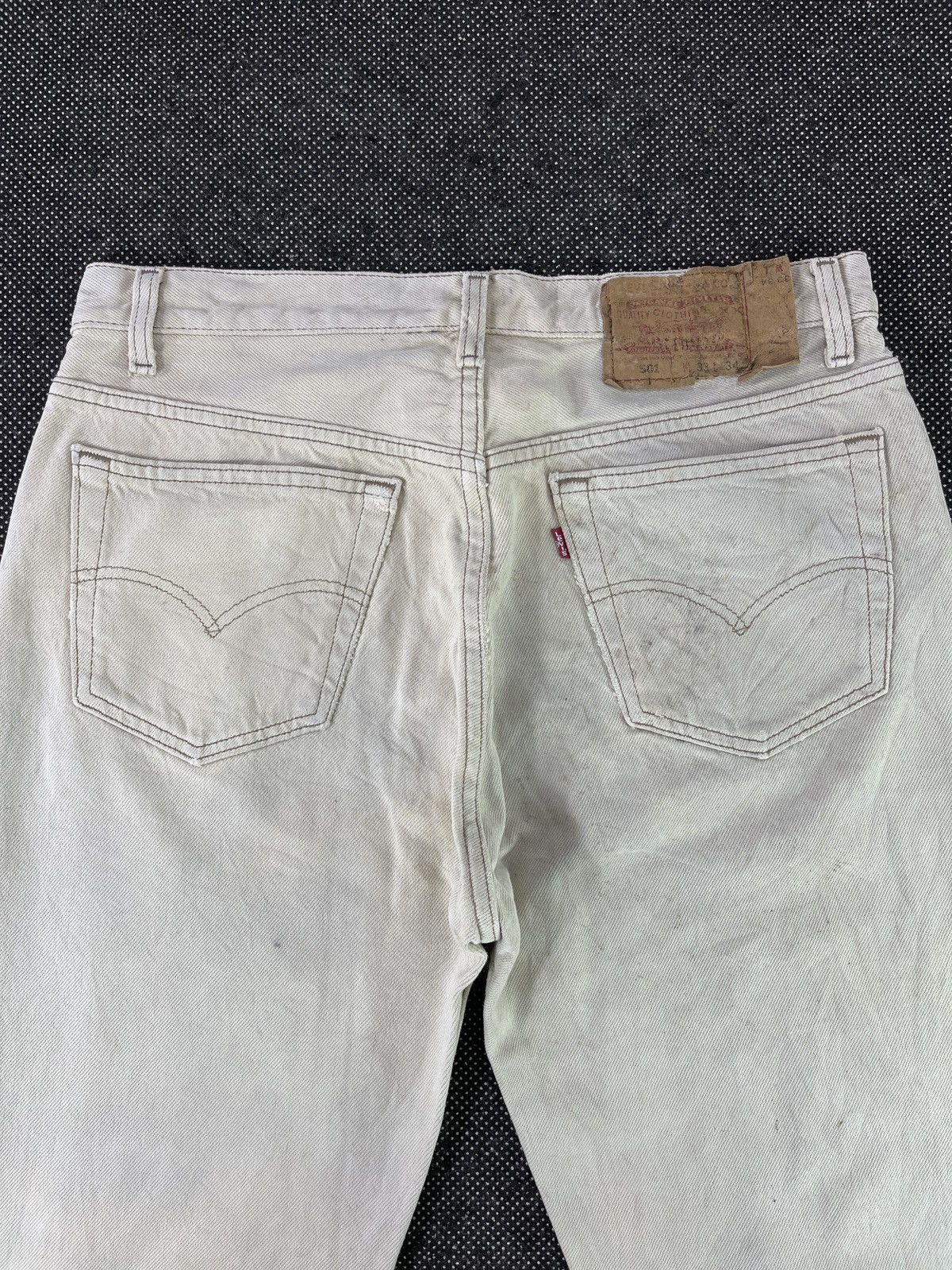 Levi's × Vintage 90s Vintage Levis 501 Distressed Jeans - J376 Size US 33 - 4 Thumbnail