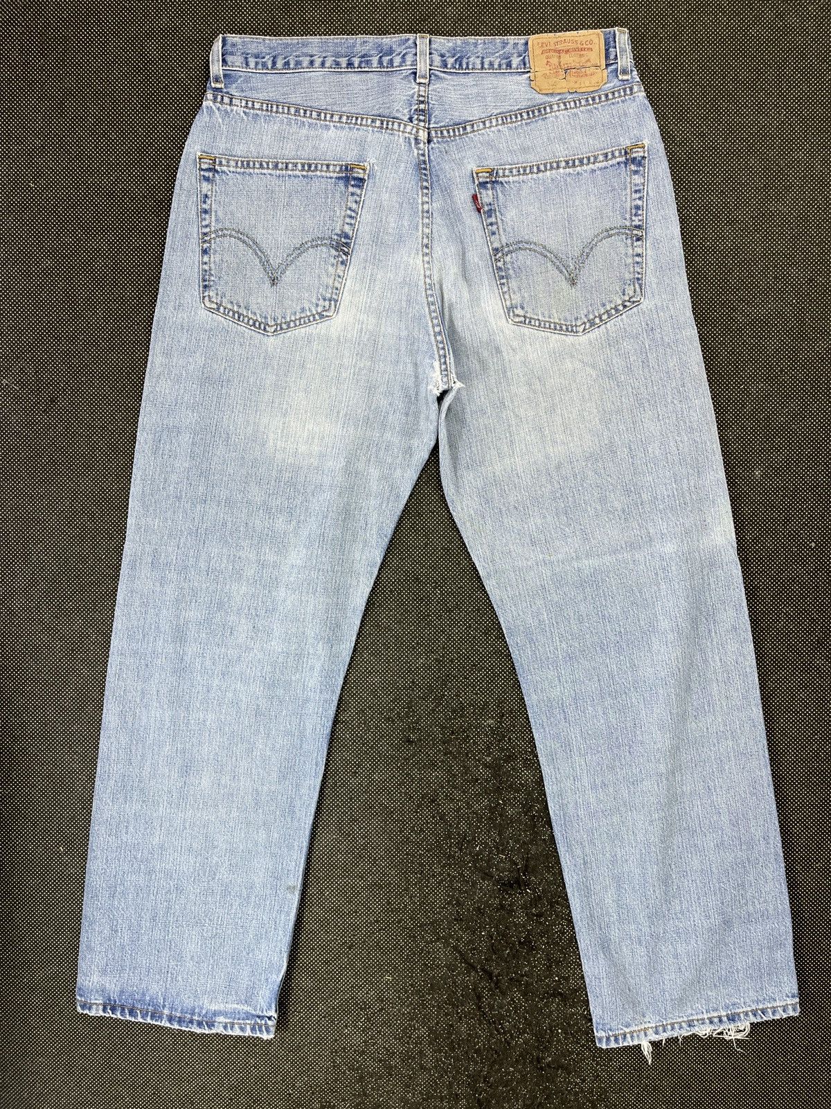 Levi's Vintage Levis 569 Light Wash Jeans - J491 Size US 35 - 2 Thumbnail