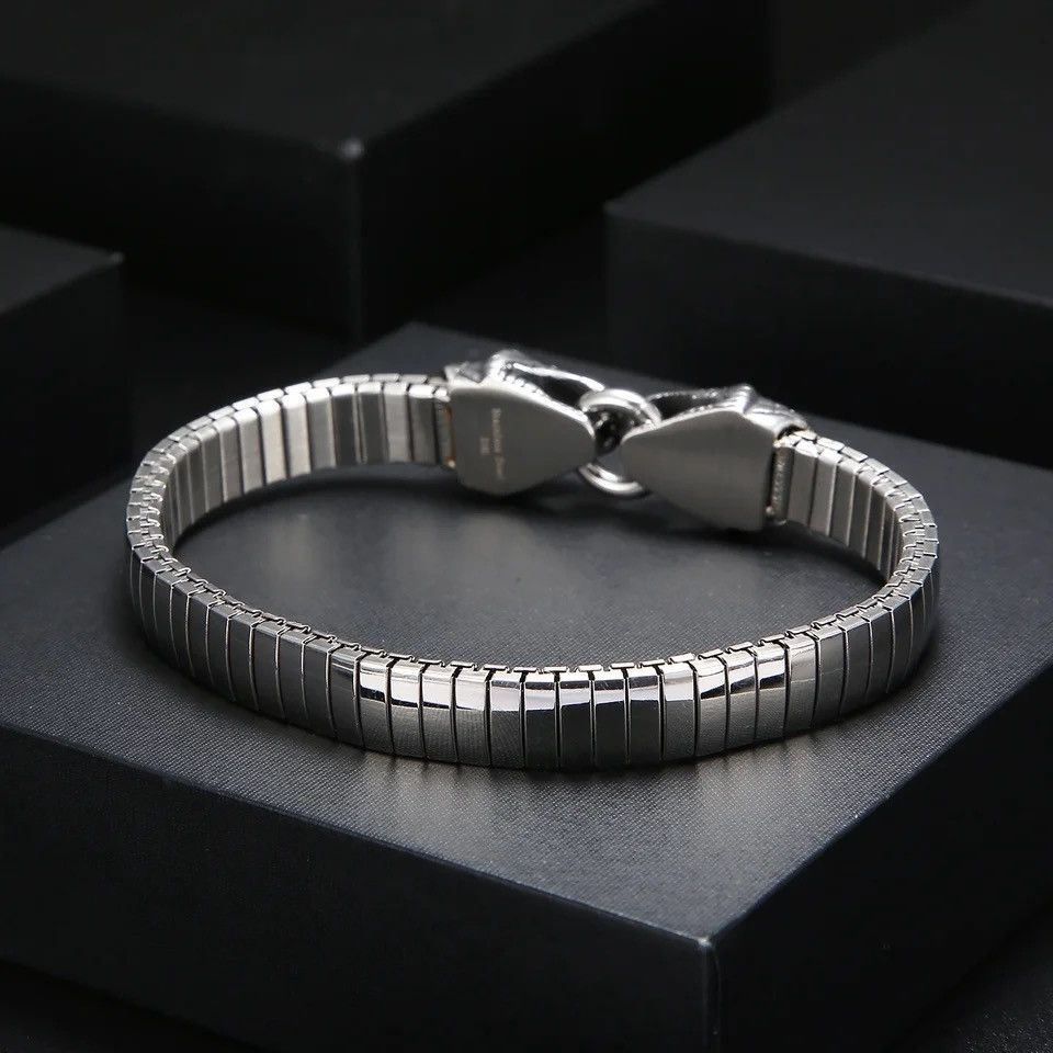 Jewelry Snake Charms Wrist Bangle Bracelet Size ONE SIZE - 3 Thumbnail