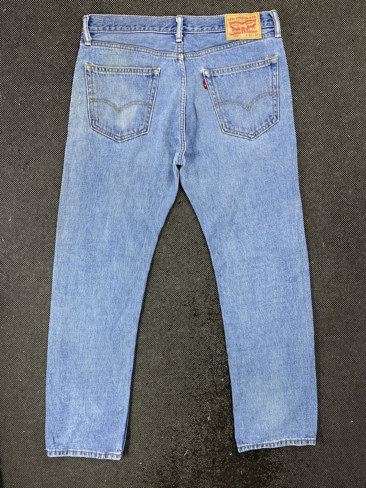 Levi's Vintage Levis 505 Stone Wash Jeans- J642 Size US 35 - 2 Thumbnail