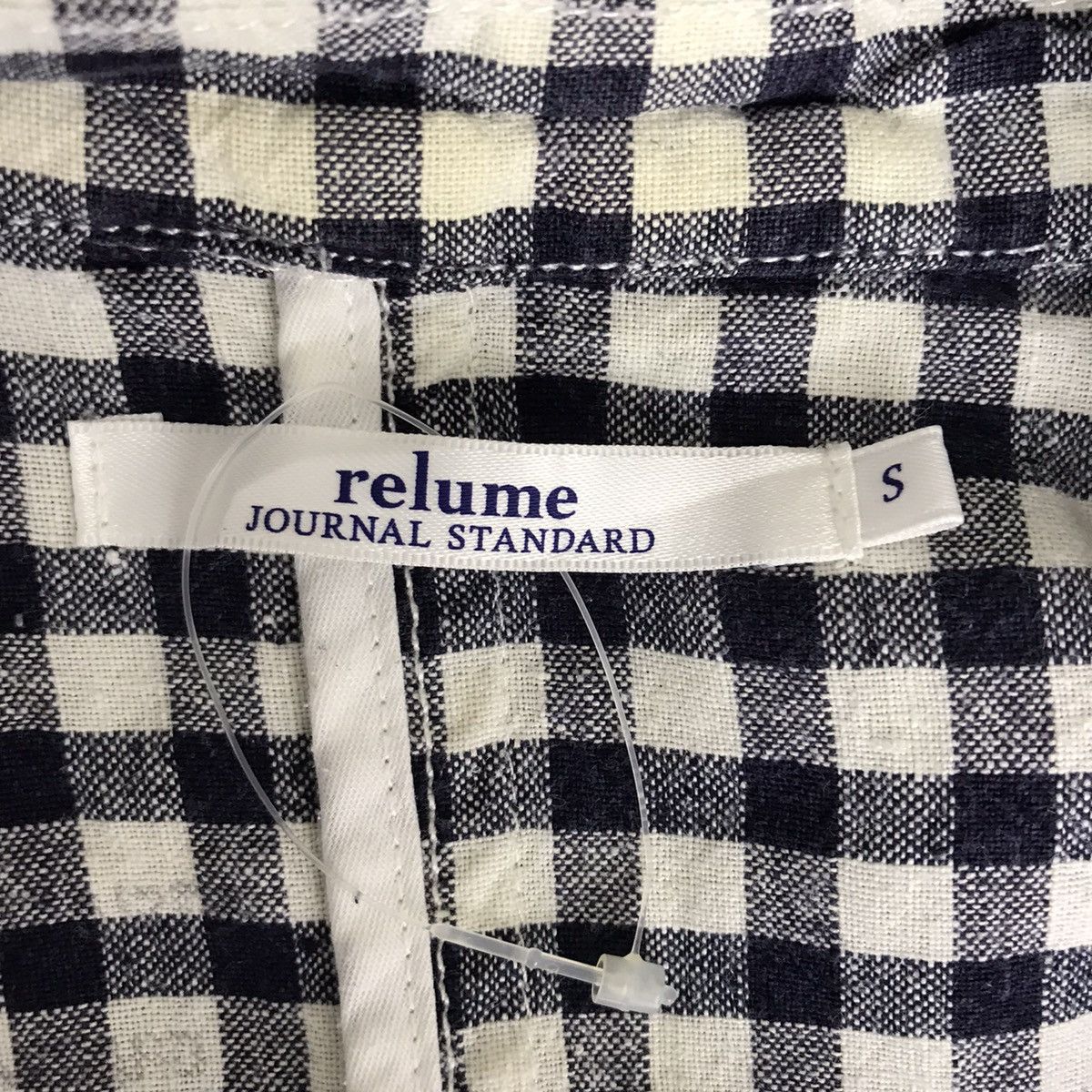 Japanese Brand RELUME JOURNAL STANDARD Japanese Brand Check Tartan Coat Size US S / EU 44-46 / 1 - 3 Thumbnail