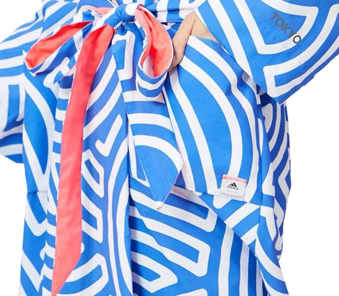 Adidas Adidas Women Tokyo Pack Yukata Kimono Jacket Shirt Size US XL / EU 56 / 4 - 5 Thumbnail