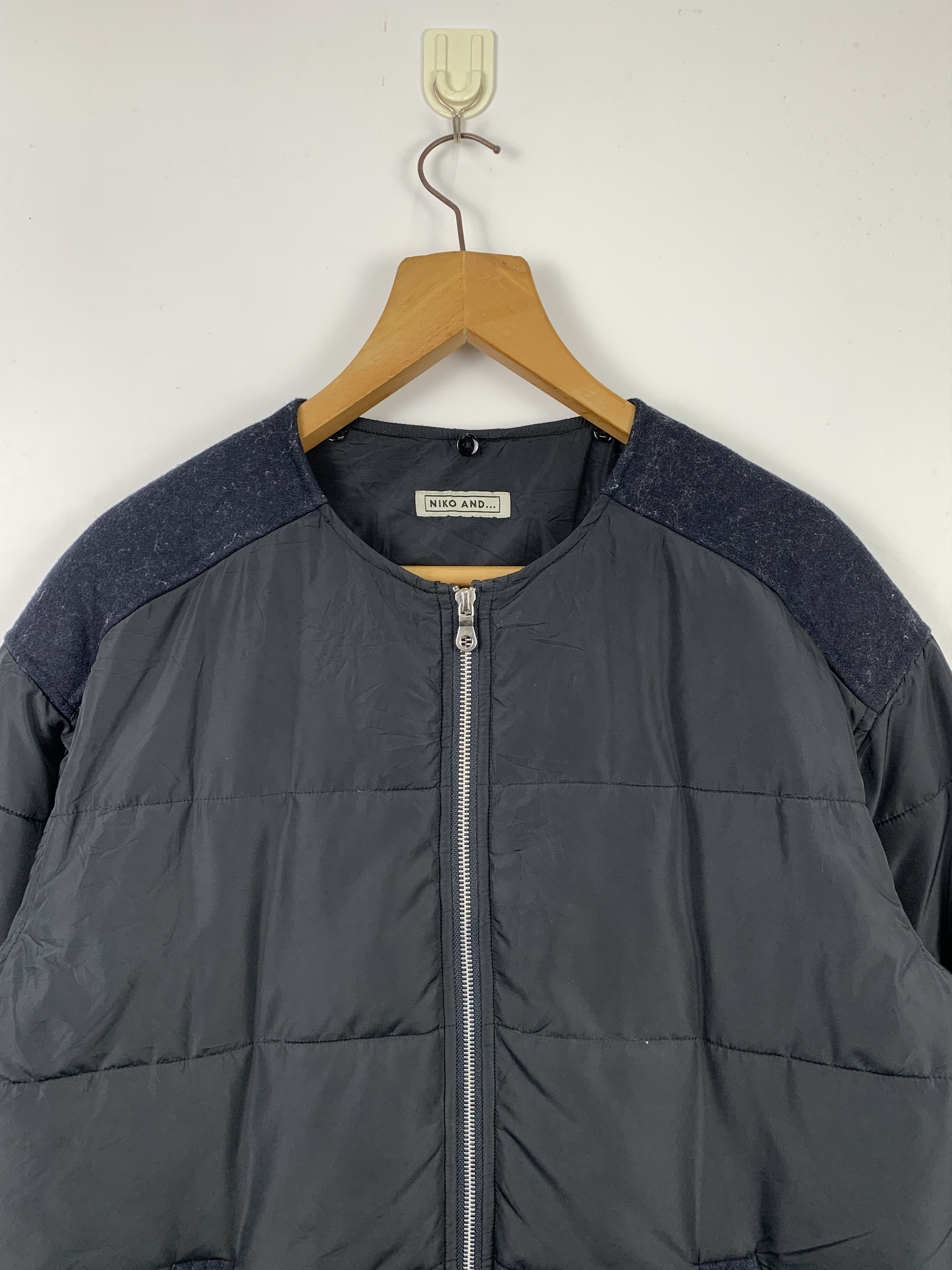 Japanese Brand Vintage NIKO AND Puffer Long Jacket Nice Design J0419 Size US M / EU 48-50 / 2 - 2 Thumbnail