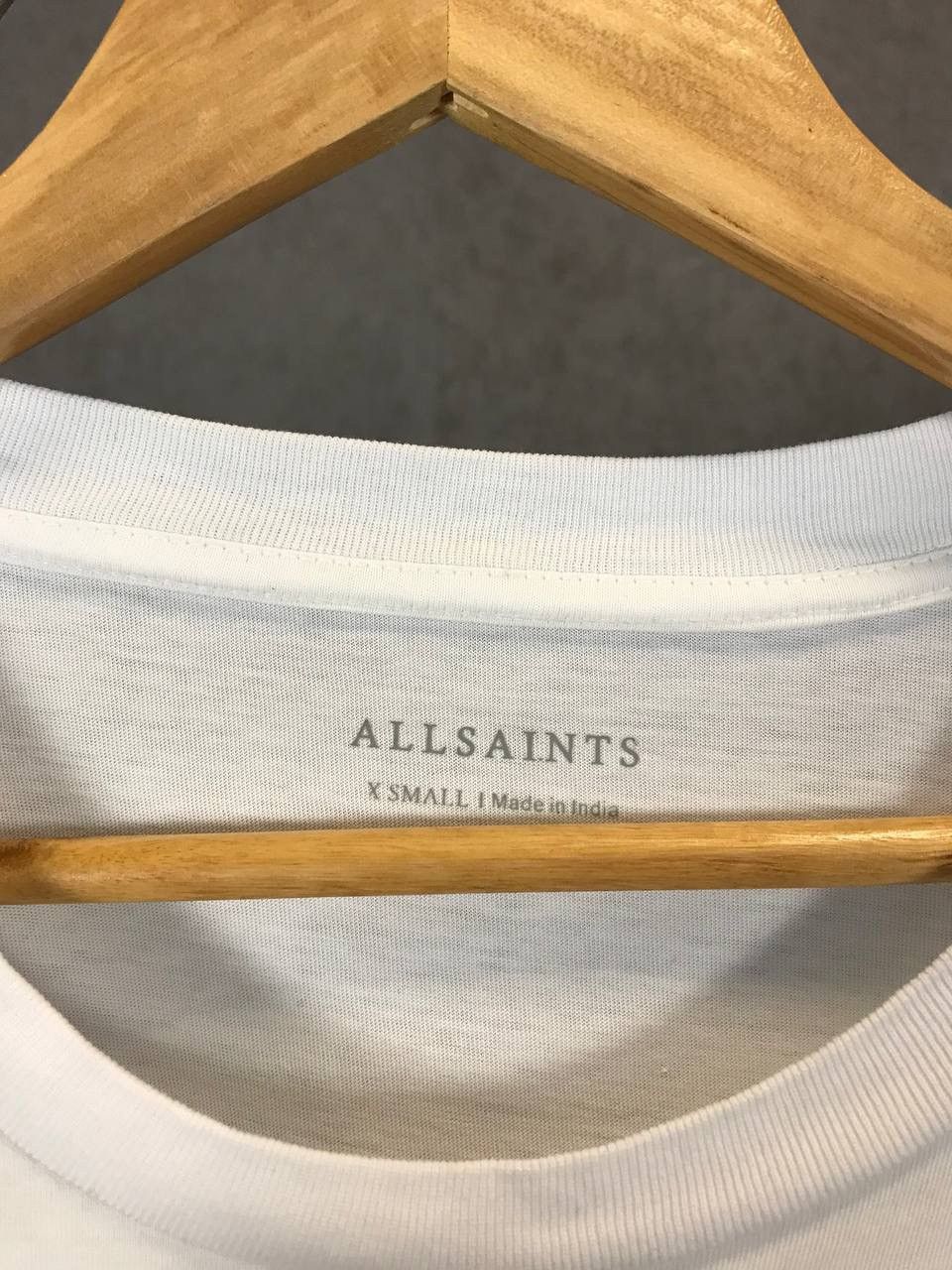 Allsaints Allsaints luxury streetwear center logo tee Size US S / EU 44-46 / 1 - 4 Thumbnail