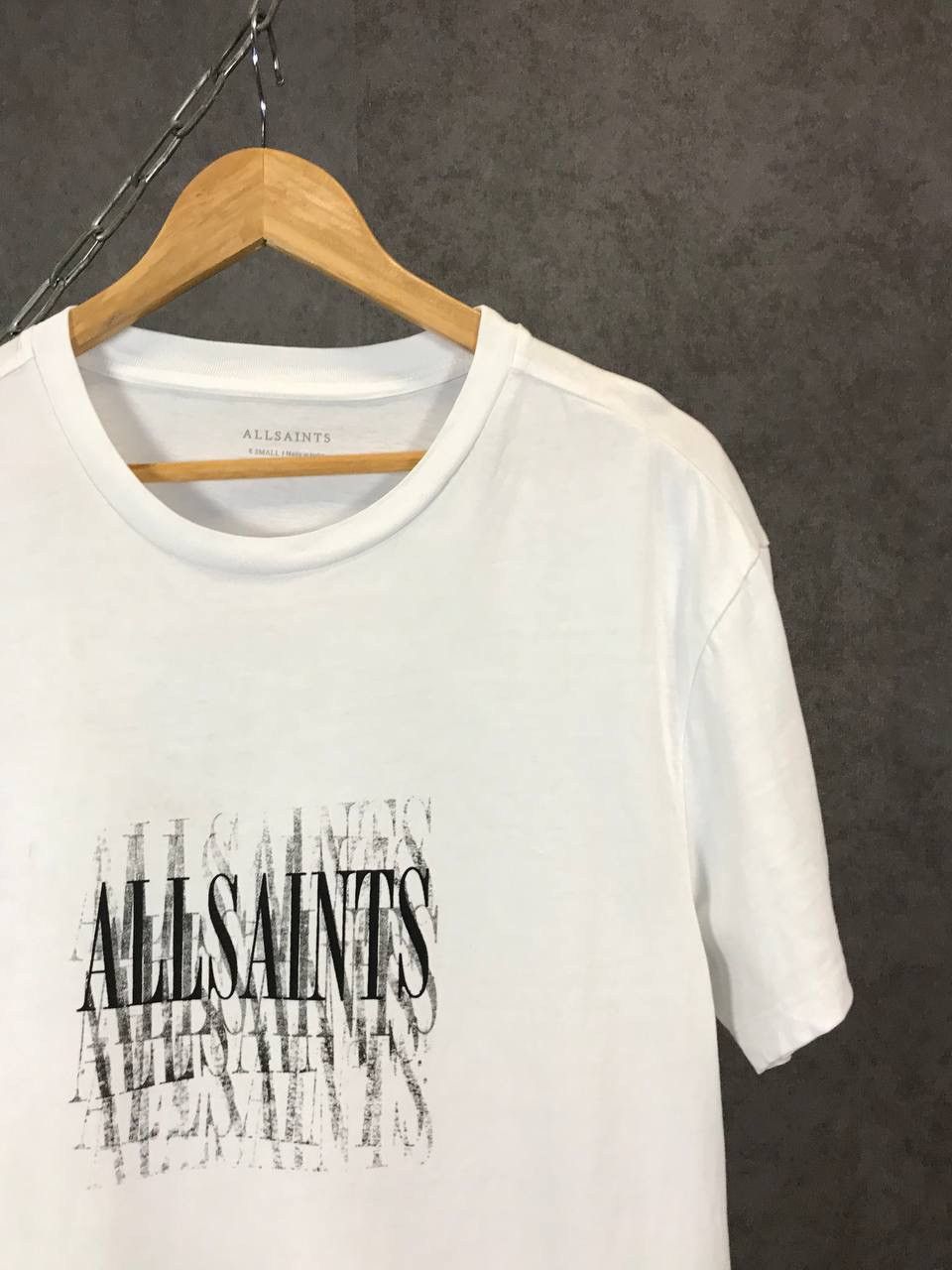 Allsaints Allsaints luxury streetwear center logo tee Size US S / EU 44-46 / 1 - 2 Thumbnail