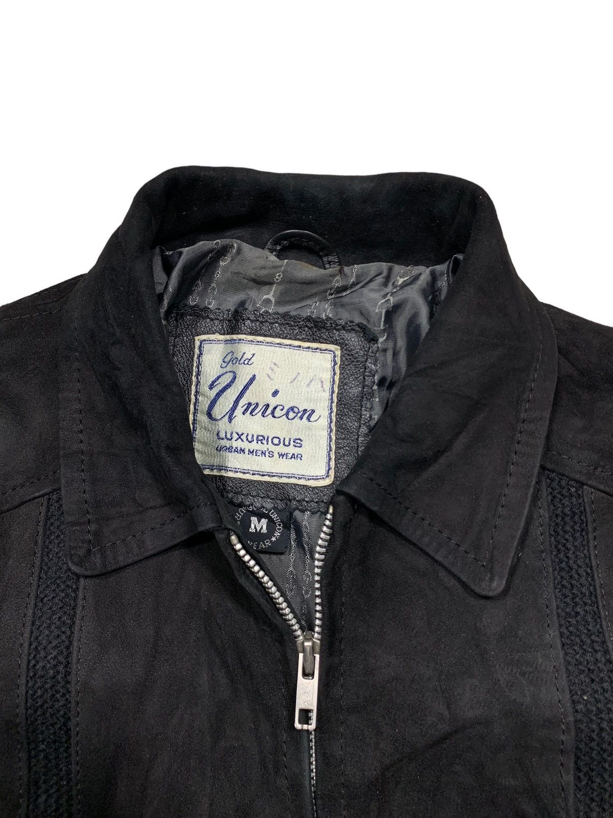Japanese Brand Japanese Brand Gold Unicon Suede Leather Jacket Size US M / EU 48-50 / 2 - 4 Thumbnail