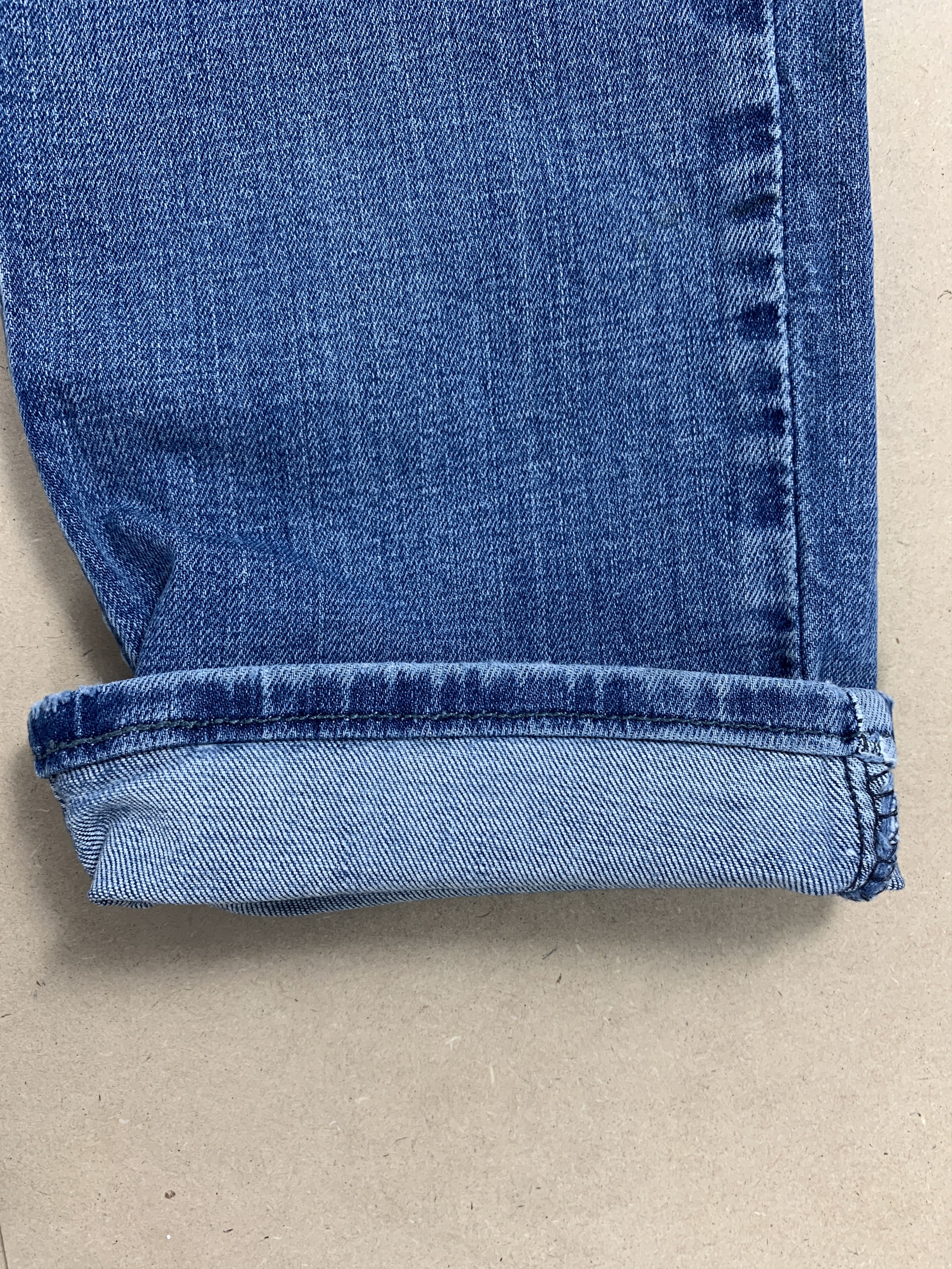 Levi's × Vintage Vintage LEVI'S 514 Distressed Faded Straight Cut Mid Wash Size US 30 / EU 46 - 3 Thumbnail