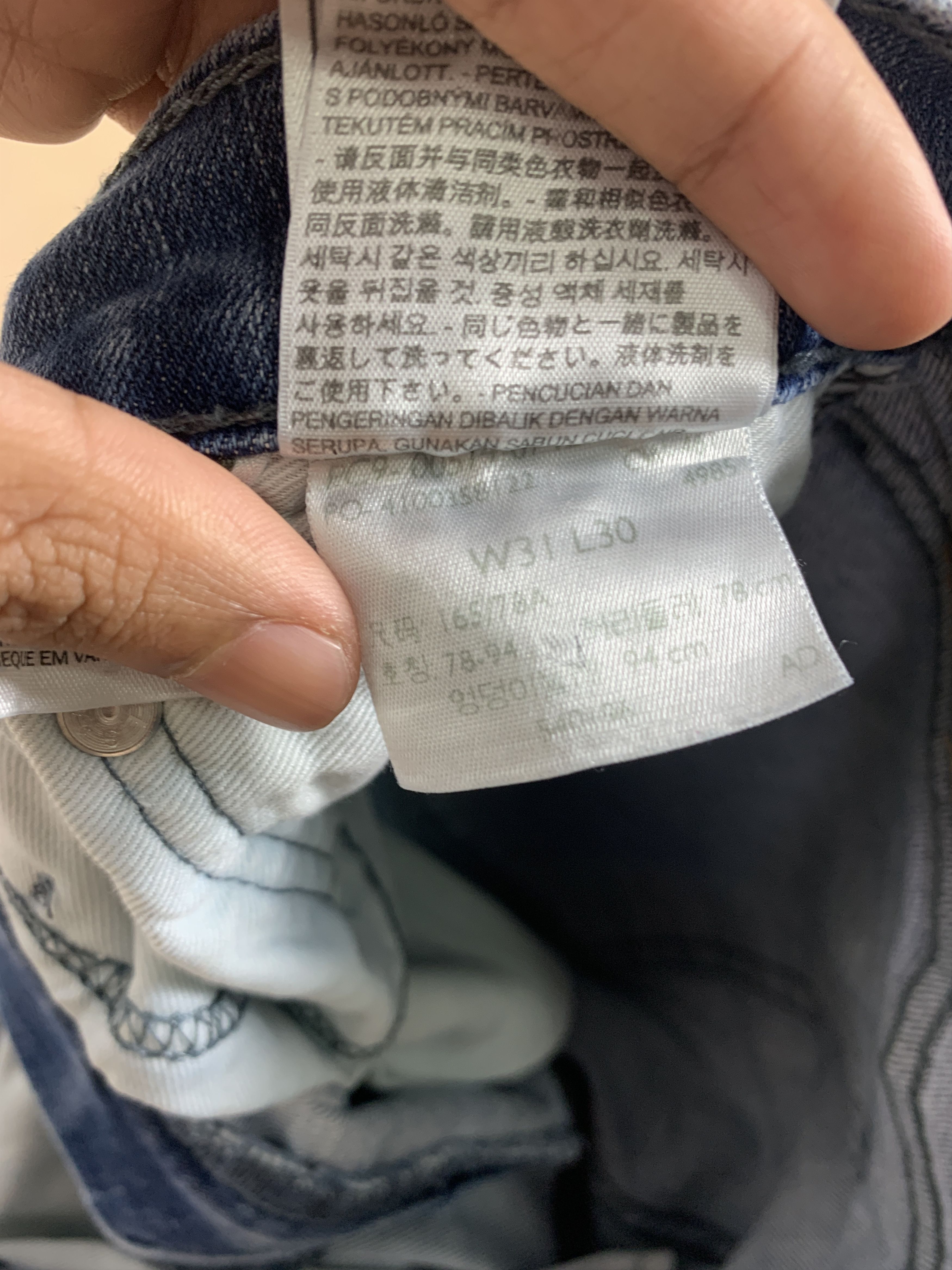 Levi's × Vintage Vintage LEVI'S 514 Distressed Faded Straight Cut Mid Wash Size US 30 / EU 46 - 17 Thumbnail