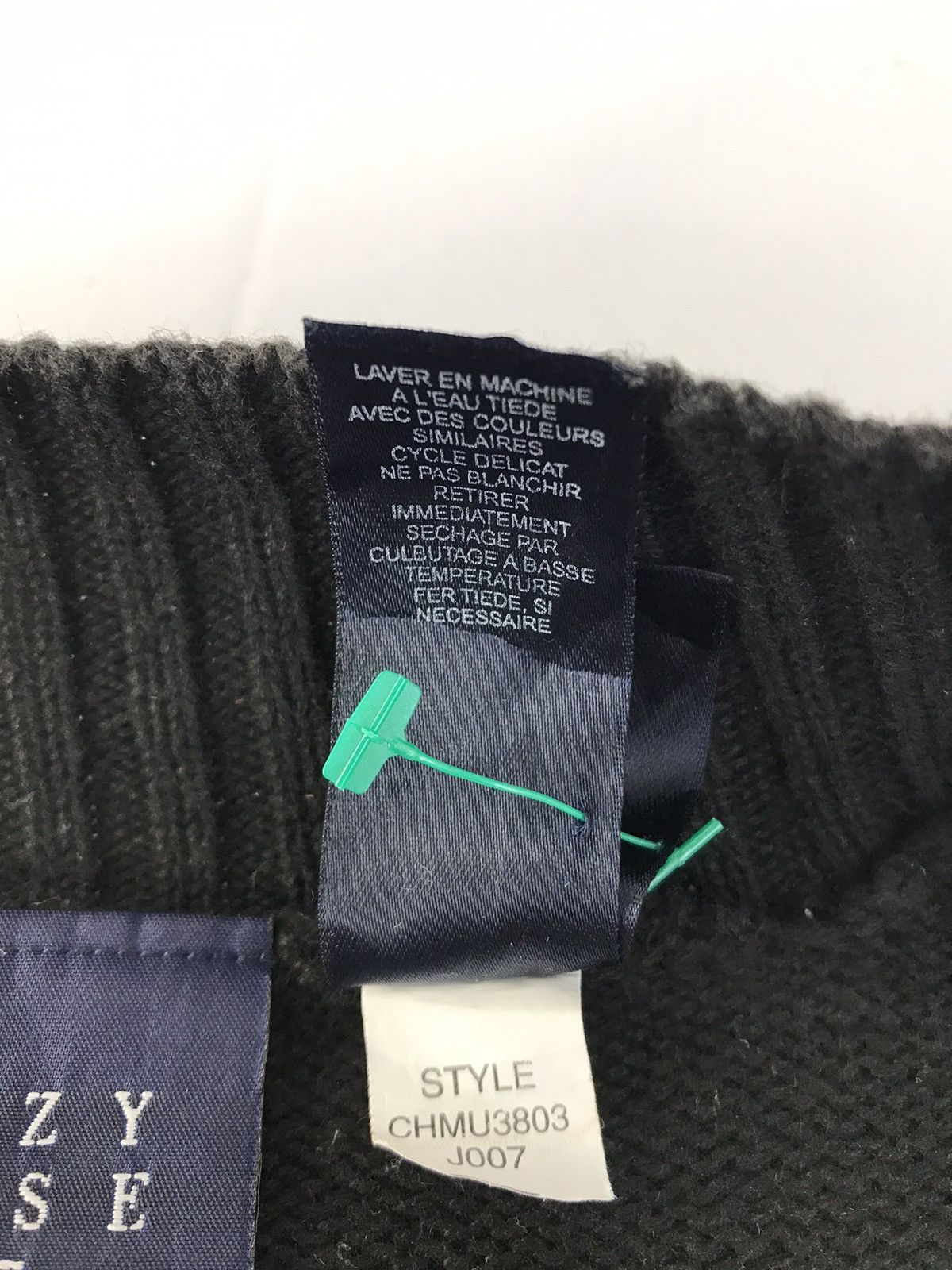 Japanese Brand × Vintage Vintage Knitwear Crazy Horse Design Stripes Zipper Size US M / EU 48-50 / 2 - 8 Thumbnail