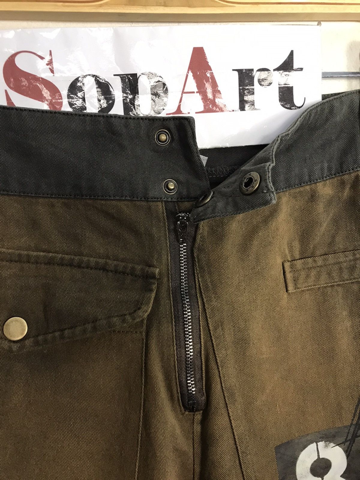 Japanese Brand × Vintage Vintage JapaneseBrand Design Pocket Style Size US 37 - 7 Thumbnail