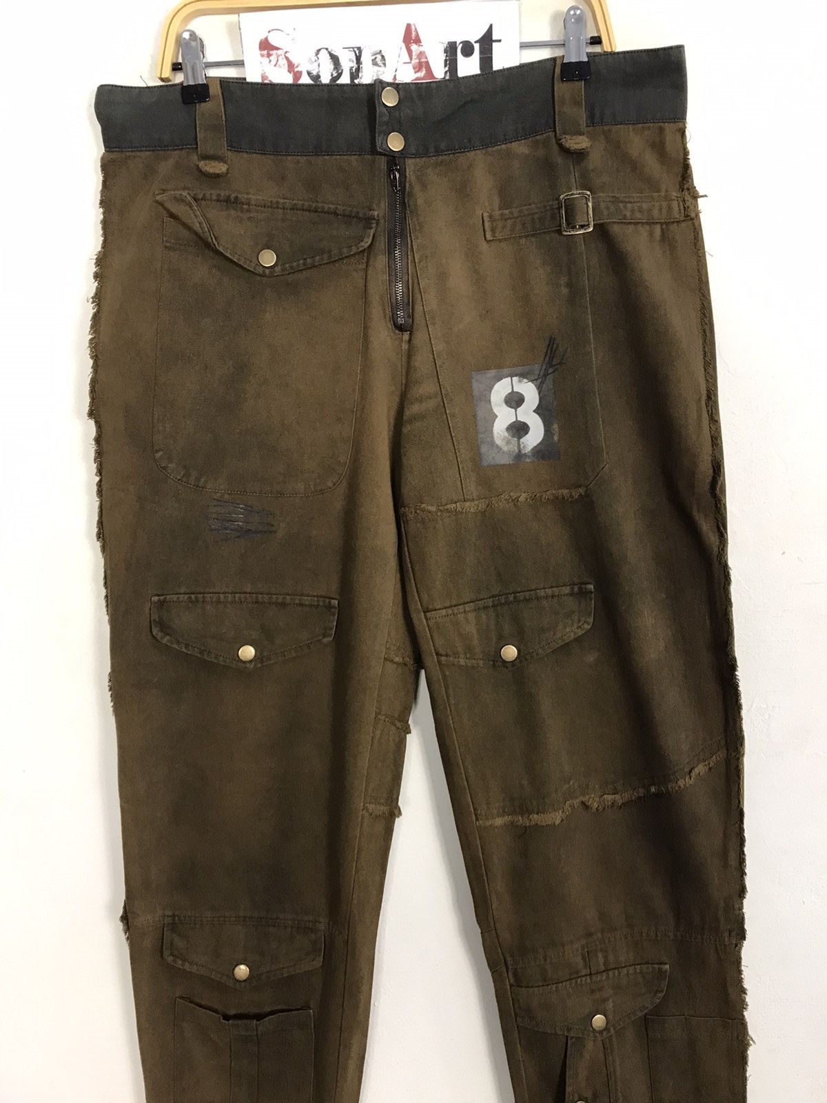 Japanese Brand × Vintage Vintage JapaneseBrand Design Pocket Style Size US 37 - 3 Thumbnail