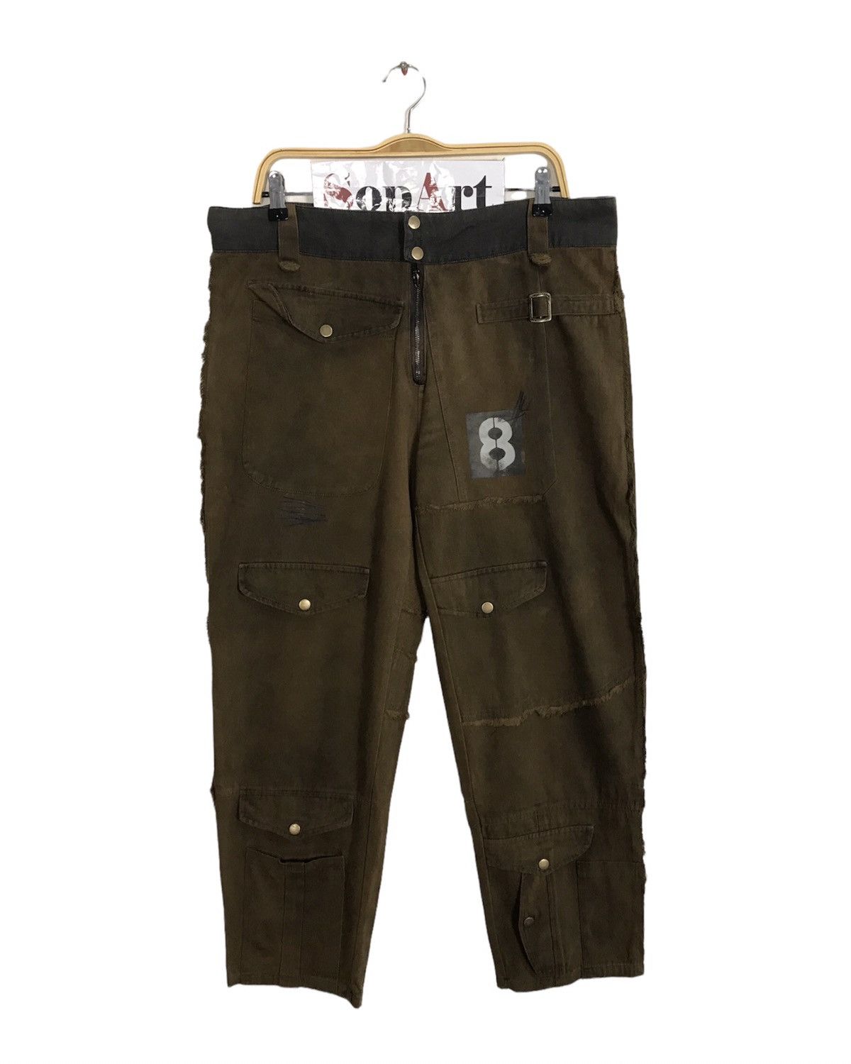 Japanese Brand × Vintage Vintage JapaneseBrand Design Pocket Style Size US 37 - 1 Thumbnail