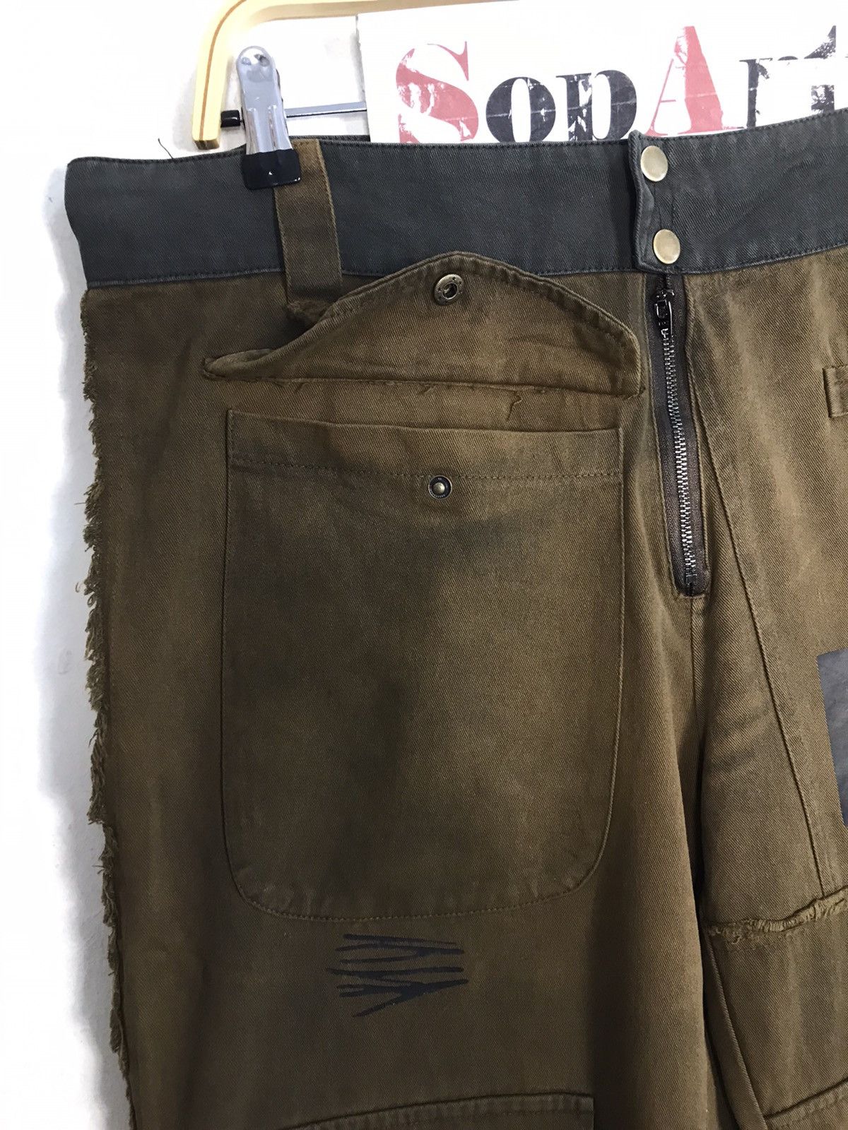 Japanese Brand × Vintage Vintage JapaneseBrand Design Pocket Style Size US 37 - 5 Thumbnail