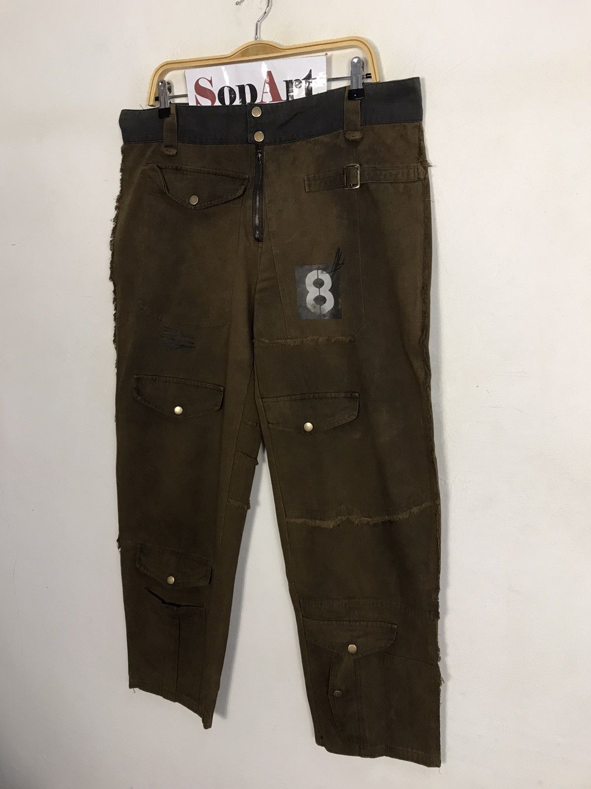 Japanese Brand × Vintage Vintage JapaneseBrand Design Pocket Style Size US 37 - 4 Thumbnail