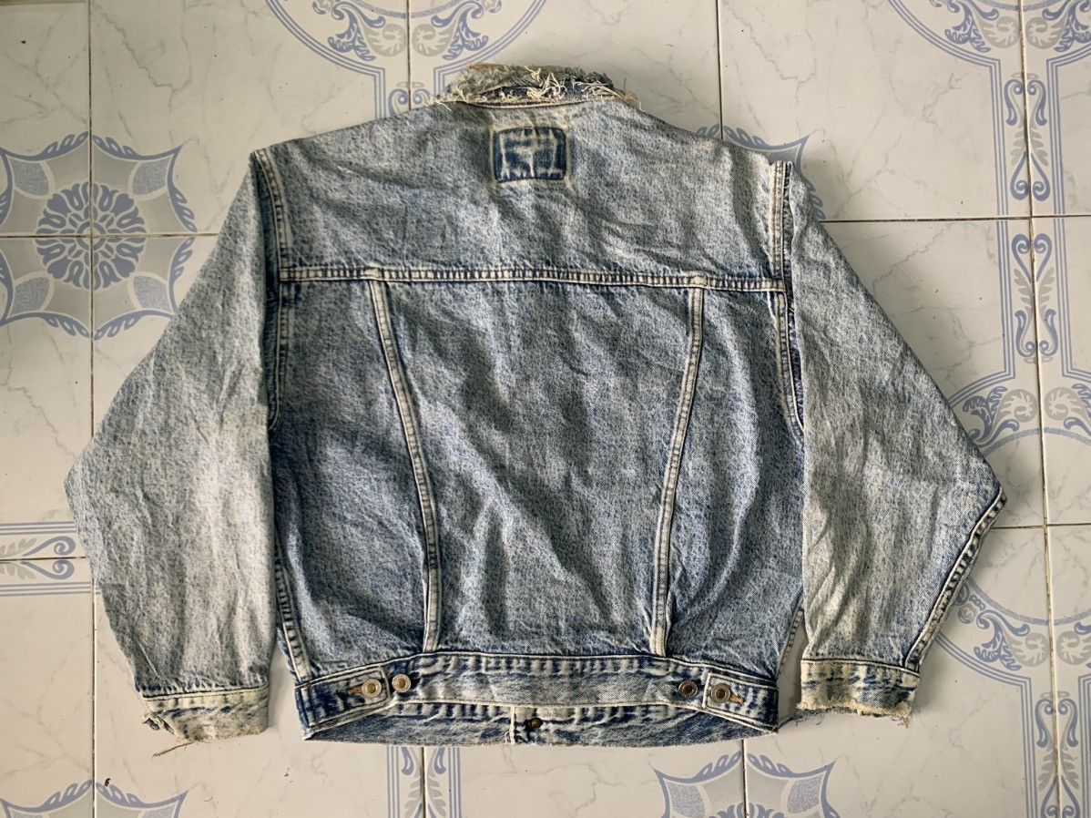 Big John Vtg Distress Big John Trucker Denim Jacket Size US S / EU 44-46 / 1 - 11 Thumbnail