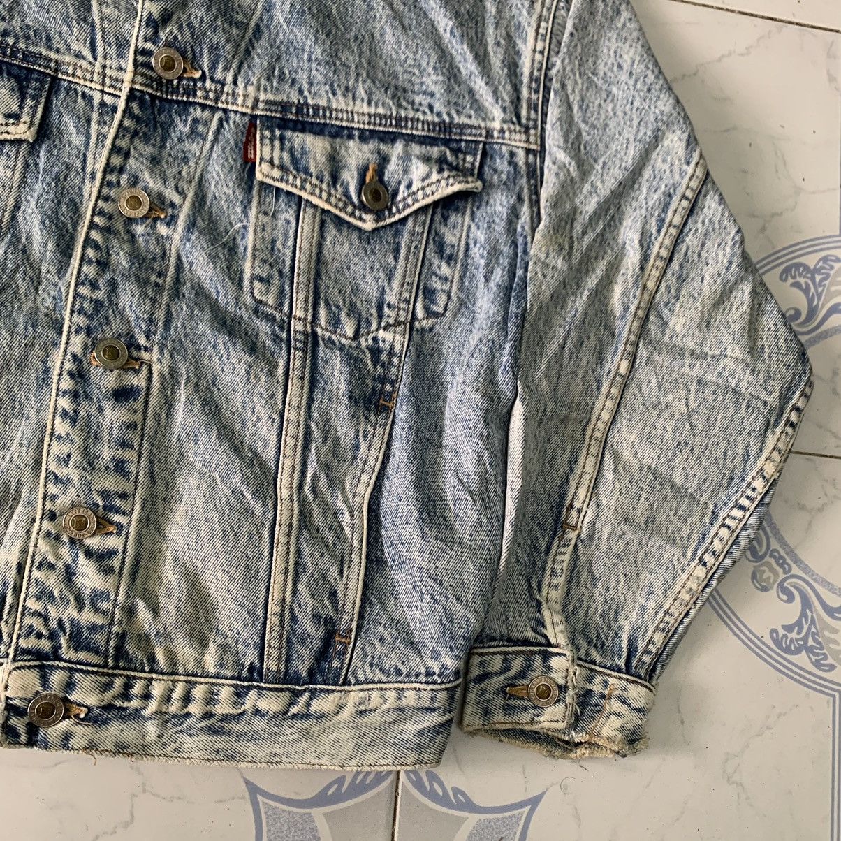 Big John Vtg Distress Big John Trucker Denim Jacket Size US S / EU 44-46 / 1 - 4 Thumbnail