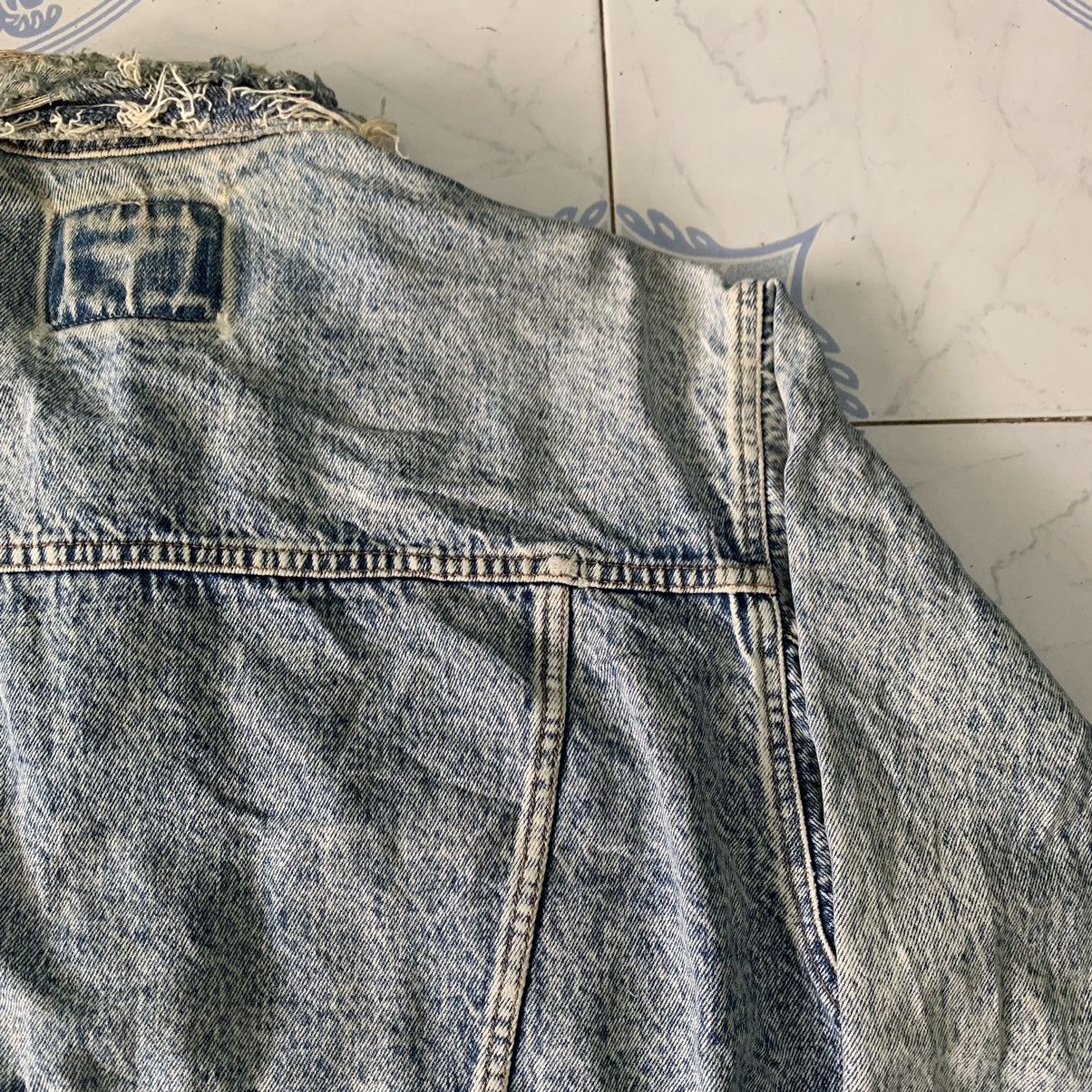 Big John Vtg Distress Big John Trucker Denim Jacket Size US S / EU 44-46 / 1 - 14 Thumbnail