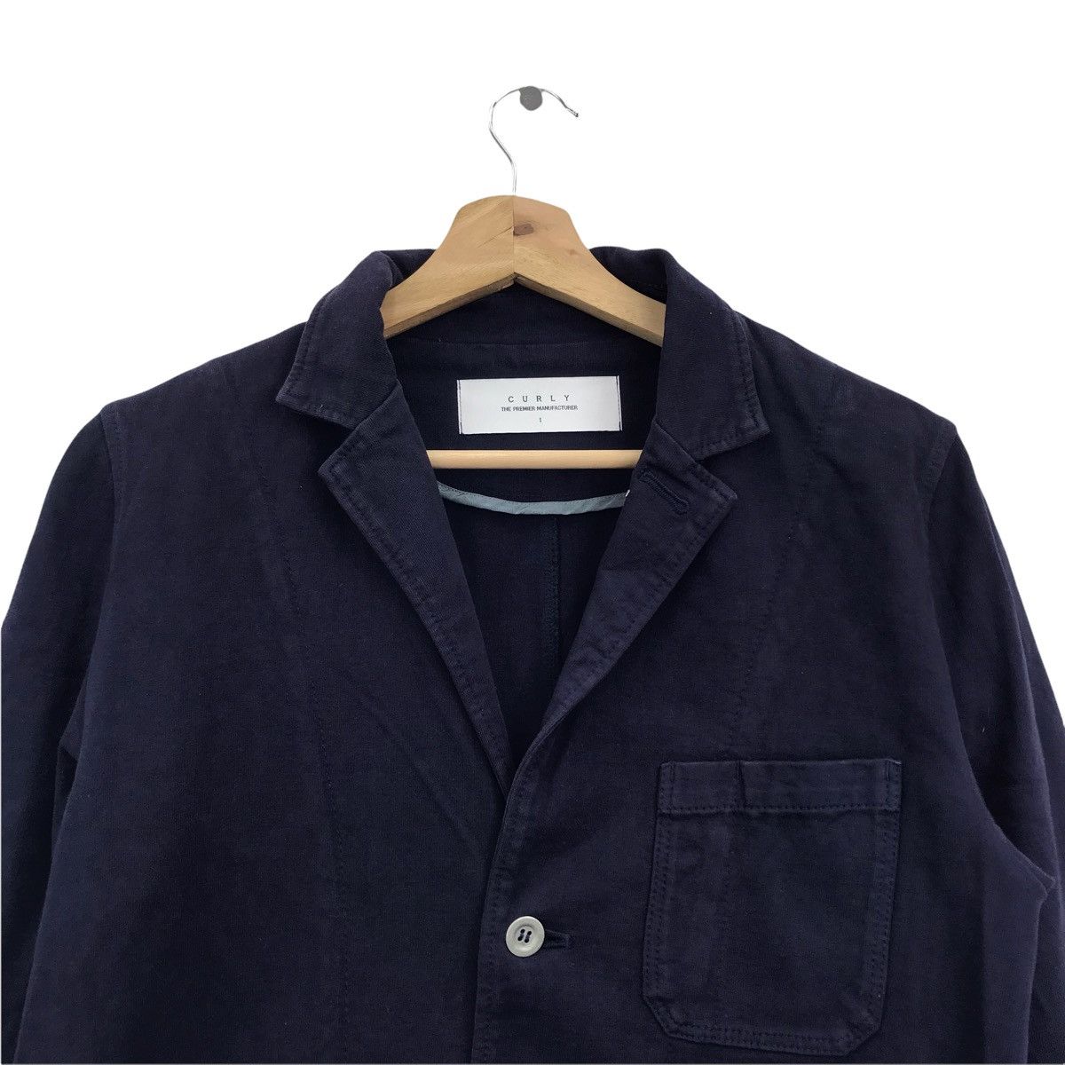 Japanese Brand CURLY Premier Manufacturer Japanese Brand Long Coat Jacket Size US M / EU 48-50 / 2 - 2 Thumbnail