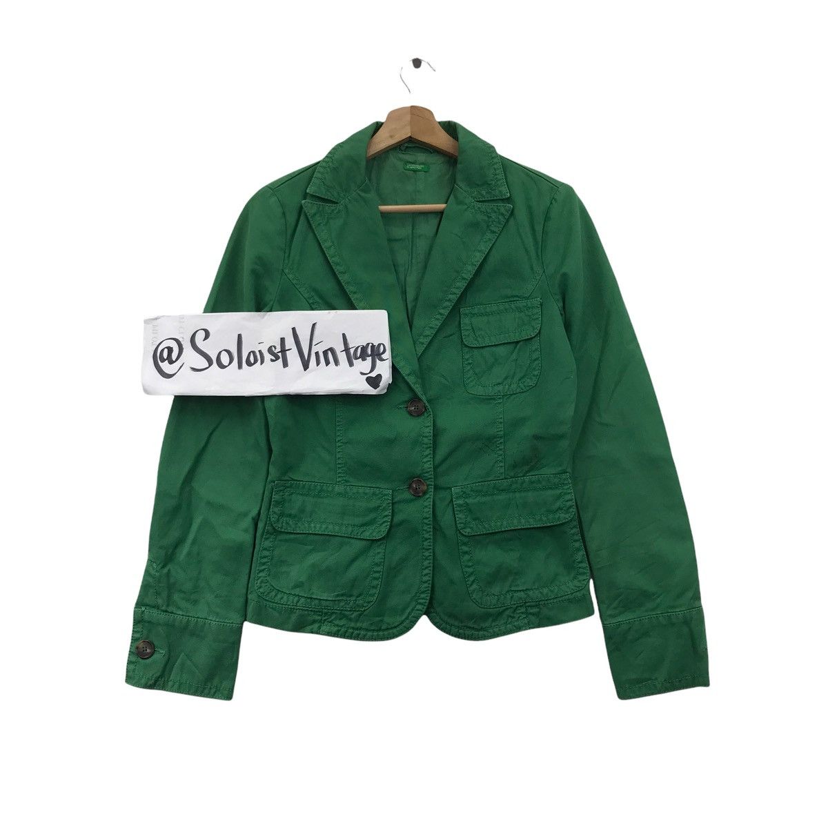 United Colors Of Benetton UNITED COLOR Of BENETTON Japanese Brand Formula One Coat Size US S / EU 44-46 / 1 - 1 Thumbnail