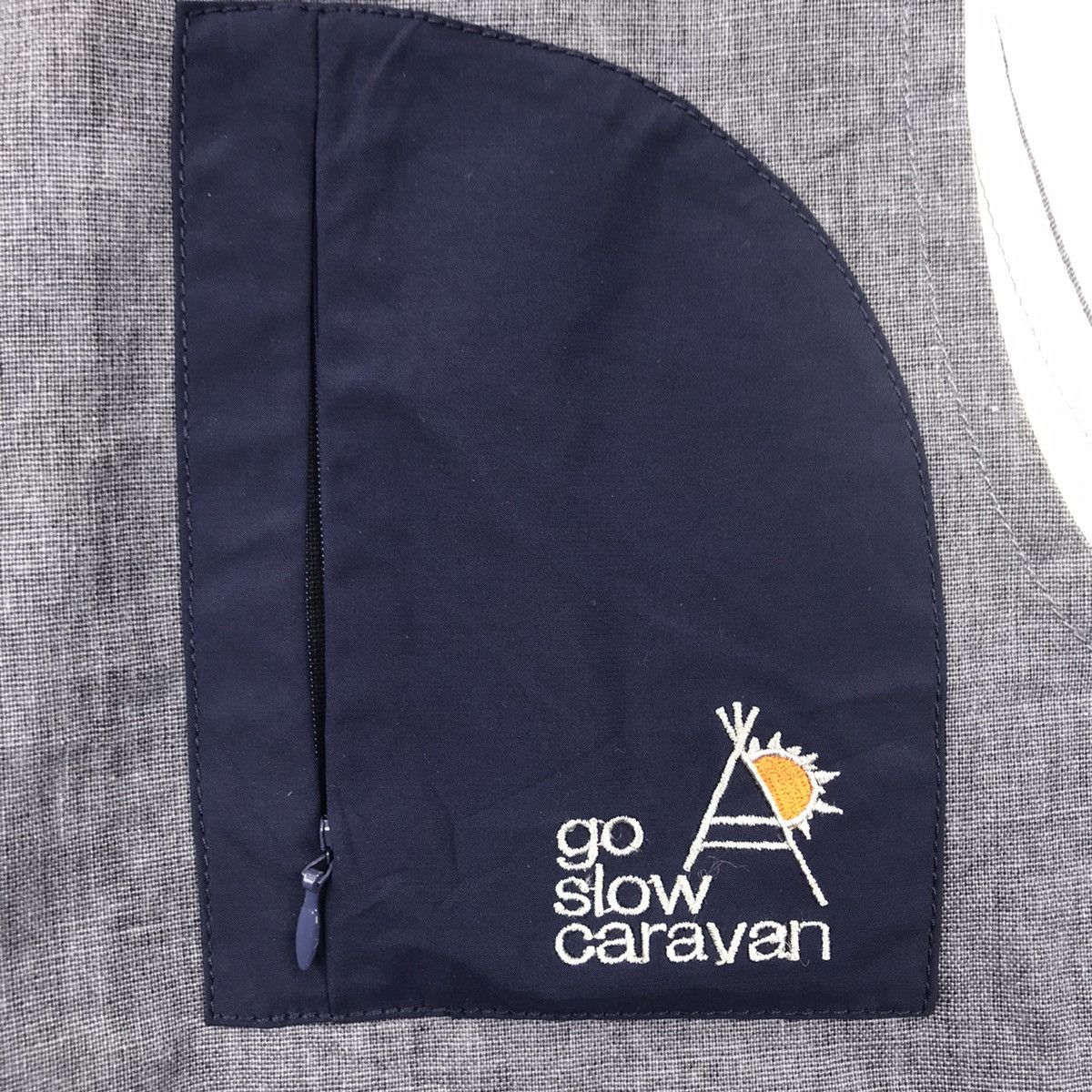 go slow caravan GO SLOW CARAVAN Seven Seas Japanese Brand Vest Jacket Size US M / EU 48-50 / 2 - 3 Thumbnail