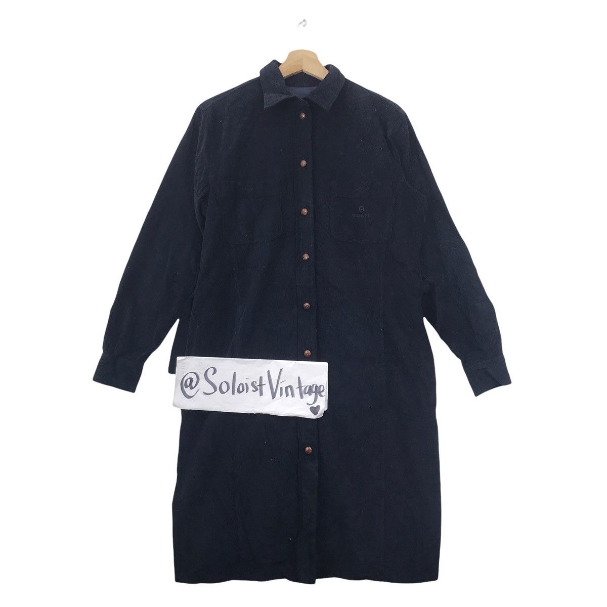 Aigner AIGNER CORDUROY Germany Brand Long Overcoat Coat Size US M / EU 48-50 / 2 - 1 Thumbnail
