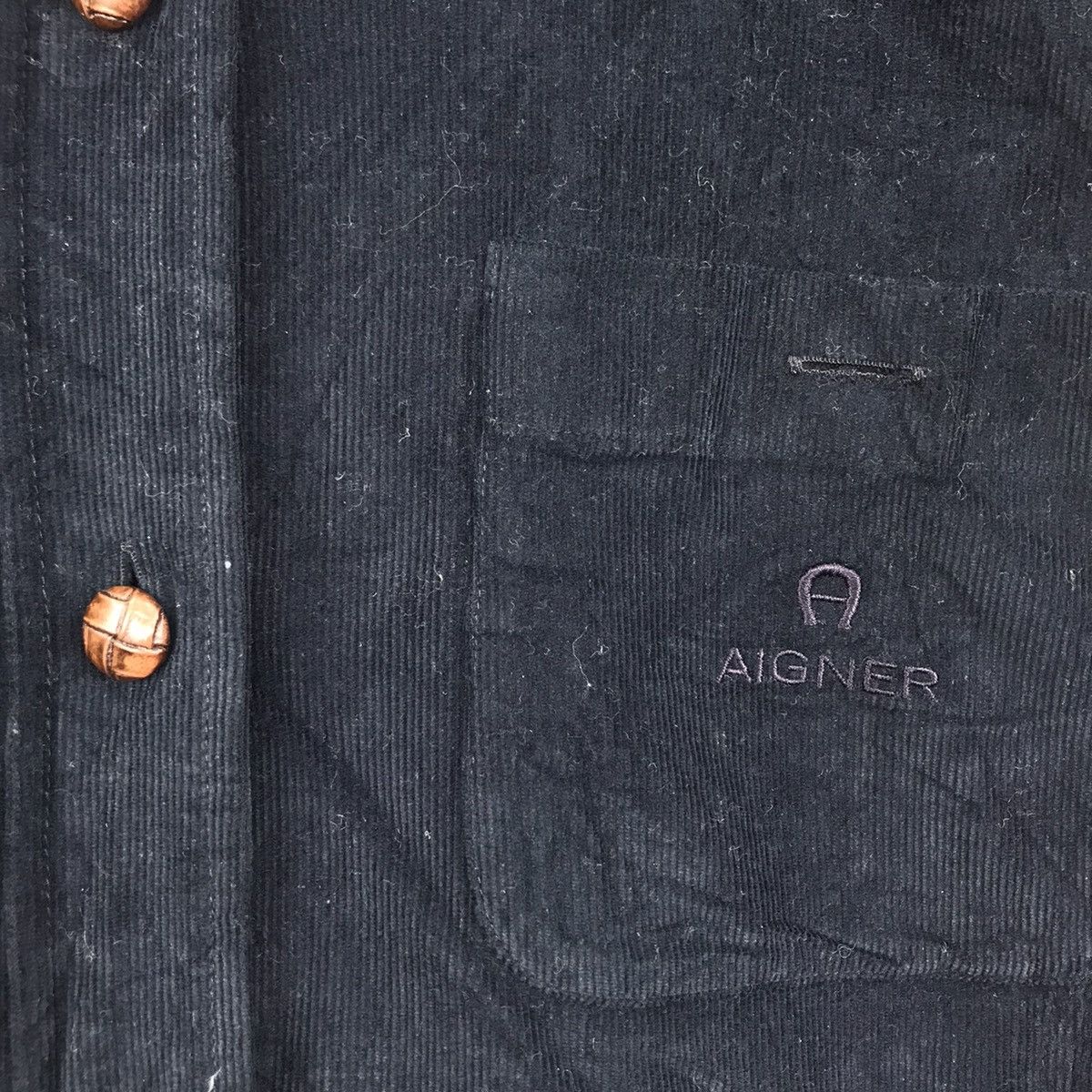 Aigner AIGNER CORDUROY Germany Brand Long Overcoat Coat Size US M / EU 48-50 / 2 - 4 Thumbnail