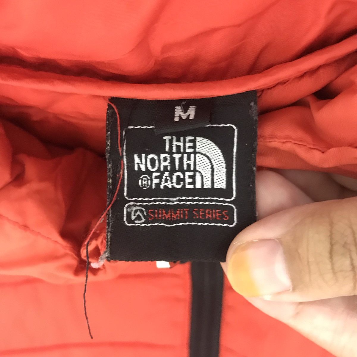 The North Face THE NORTH FACE SUMMIT SERIES Orange Puffer Jacket Size US M / EU 48-50 / 2 - 4 Thumbnail