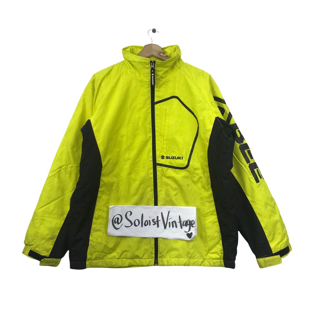 Vintage XBEE SUZUKI MOTORSPORT Wagon Racing Formula One Jacket Size US L / EU 52-54 / 3 - 3 Thumbnail