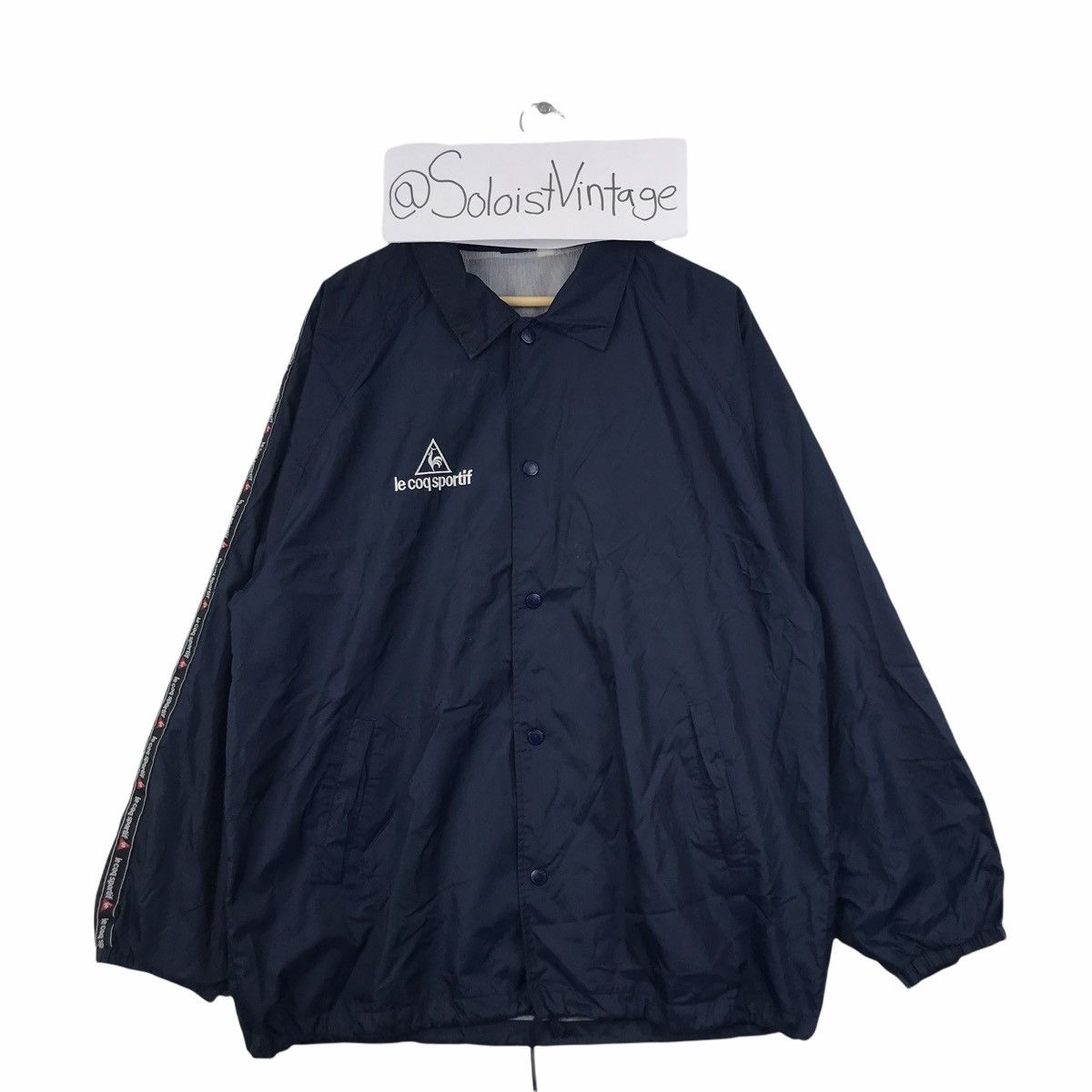Vintage Vintage LE COQ SPORTIF Sport Long Jacket Size US XL / EU 56 / 4 - 1 Thumbnail