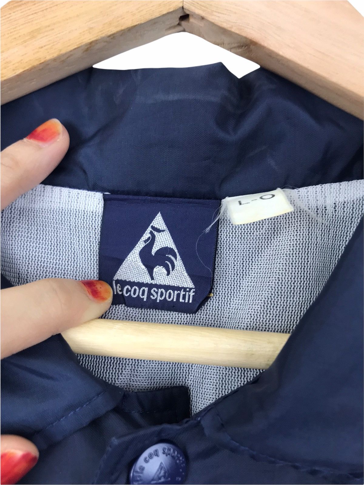Vintage Vintage LE COQ SPORTIF Sport Long Jacket Size US XL / EU 56 / 4 - 4 Thumbnail