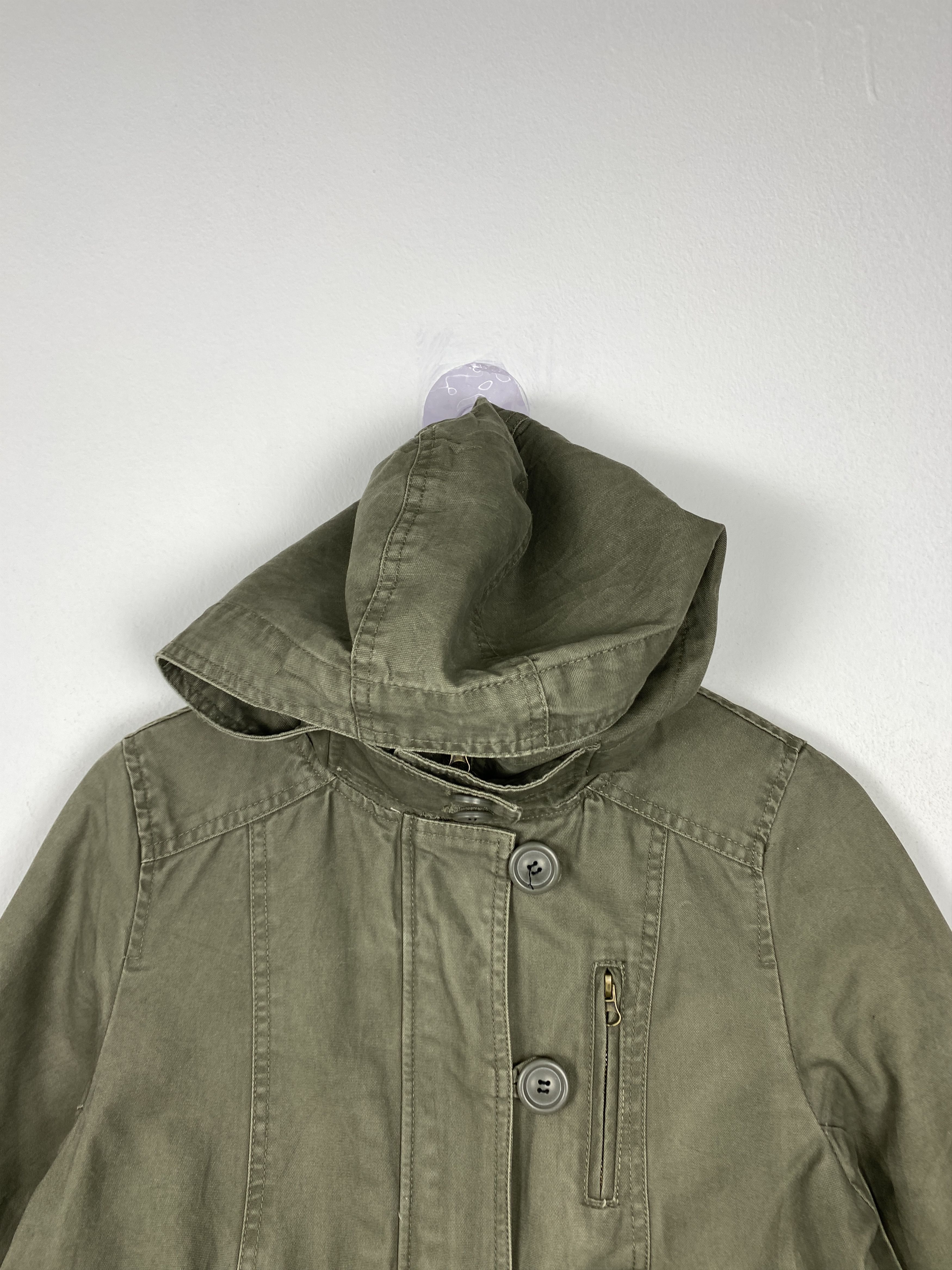 Japanese Brand Vintage MOUTH VALLEY Quilted Lining Zip Up Jacket J1181 Size M / US 6-8 / IT 42-44 - 2 Thumbnail