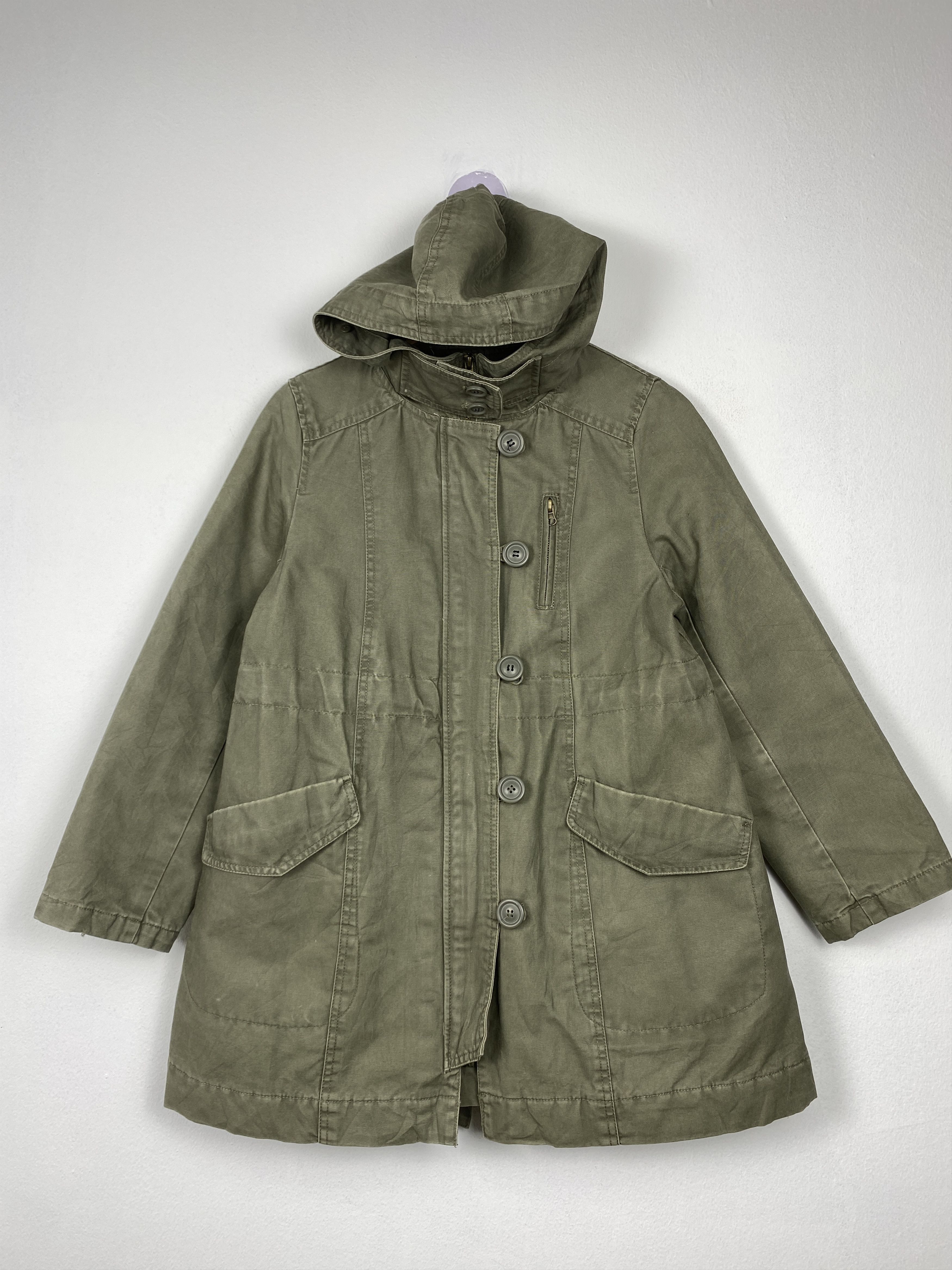 Japanese Brand Vintage MOUTH VALLEY Quilted Lining Zip Up Jacket J1181 Size M / US 6-8 / IT 42-44 - 1 Thumbnail