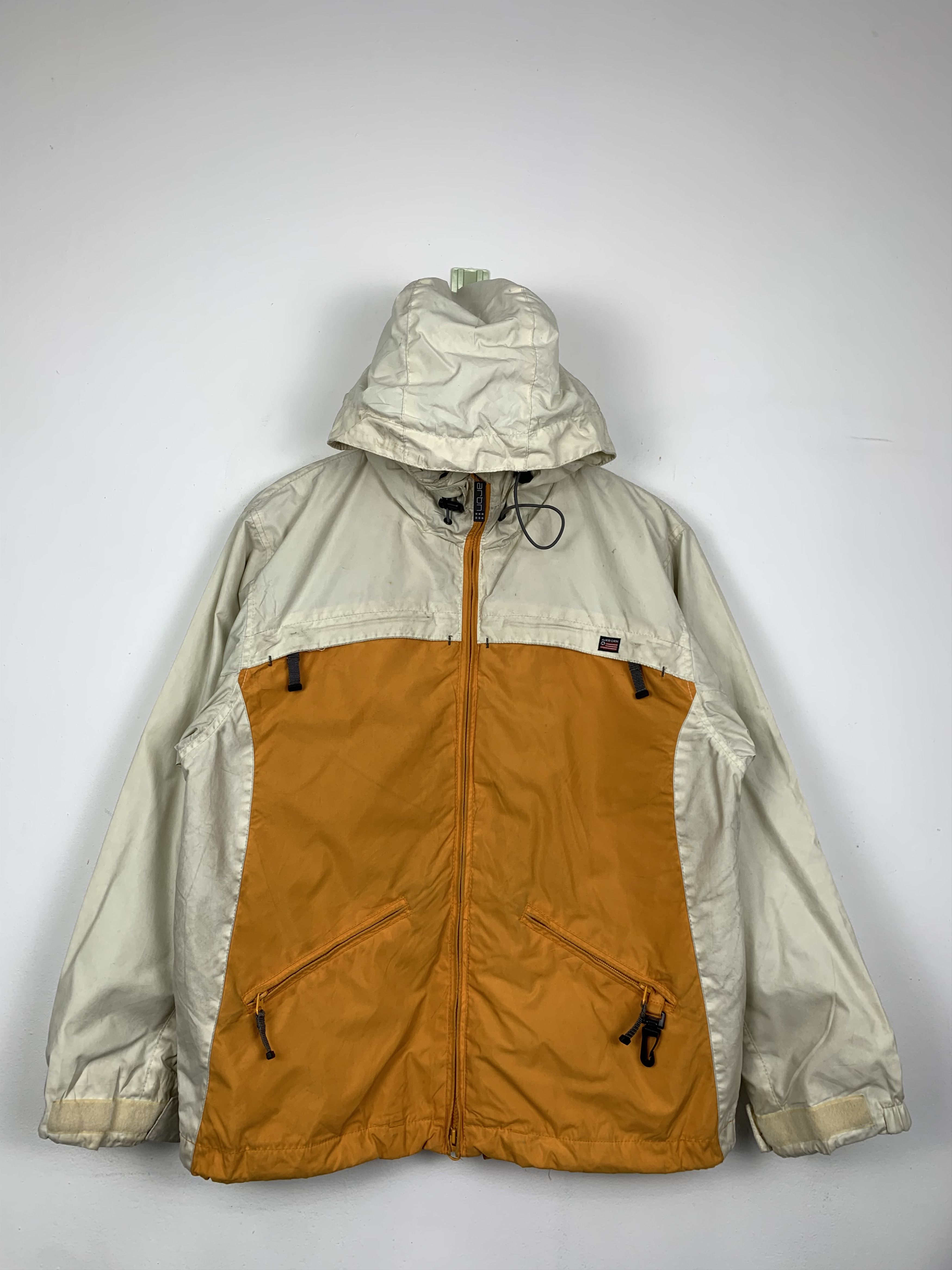 Japanese Brand Vintage ARBN Hoodie Zip Up Windbreaker Jacket J0619 Size US S / EU 44-46 / 1 - 1 Thumbnail