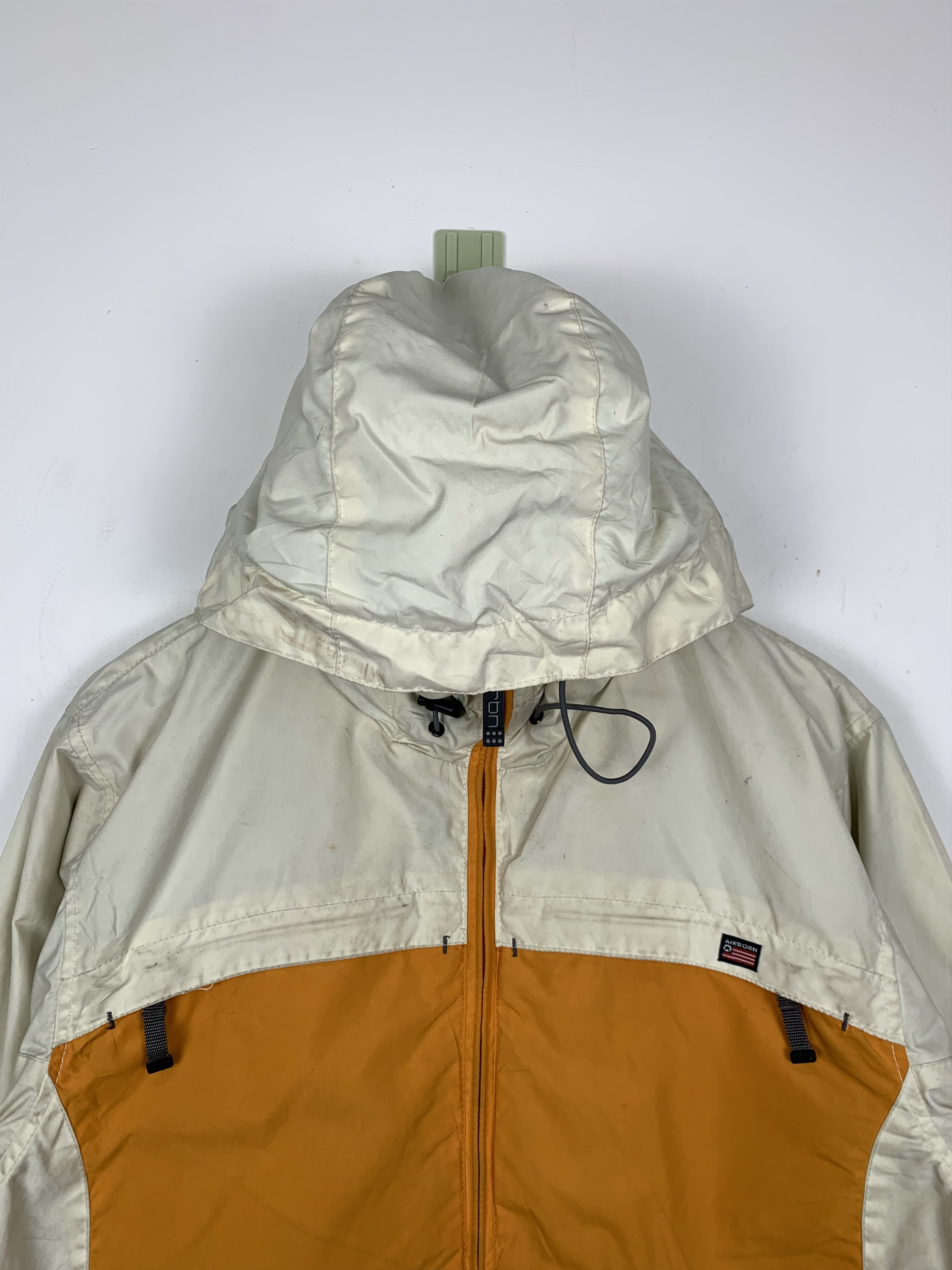 Japanese Brand Vintage ARBN Hoodie Zip Up Windbreaker Jacket J0619 Size US S / EU 44-46 / 1 - 2 Thumbnail